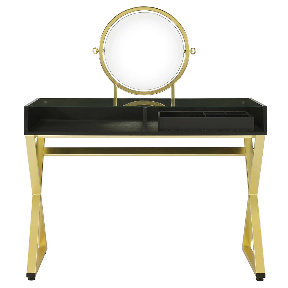 Coleen Vanity Desk w/Mirror & Jewelry Tray - Image 3