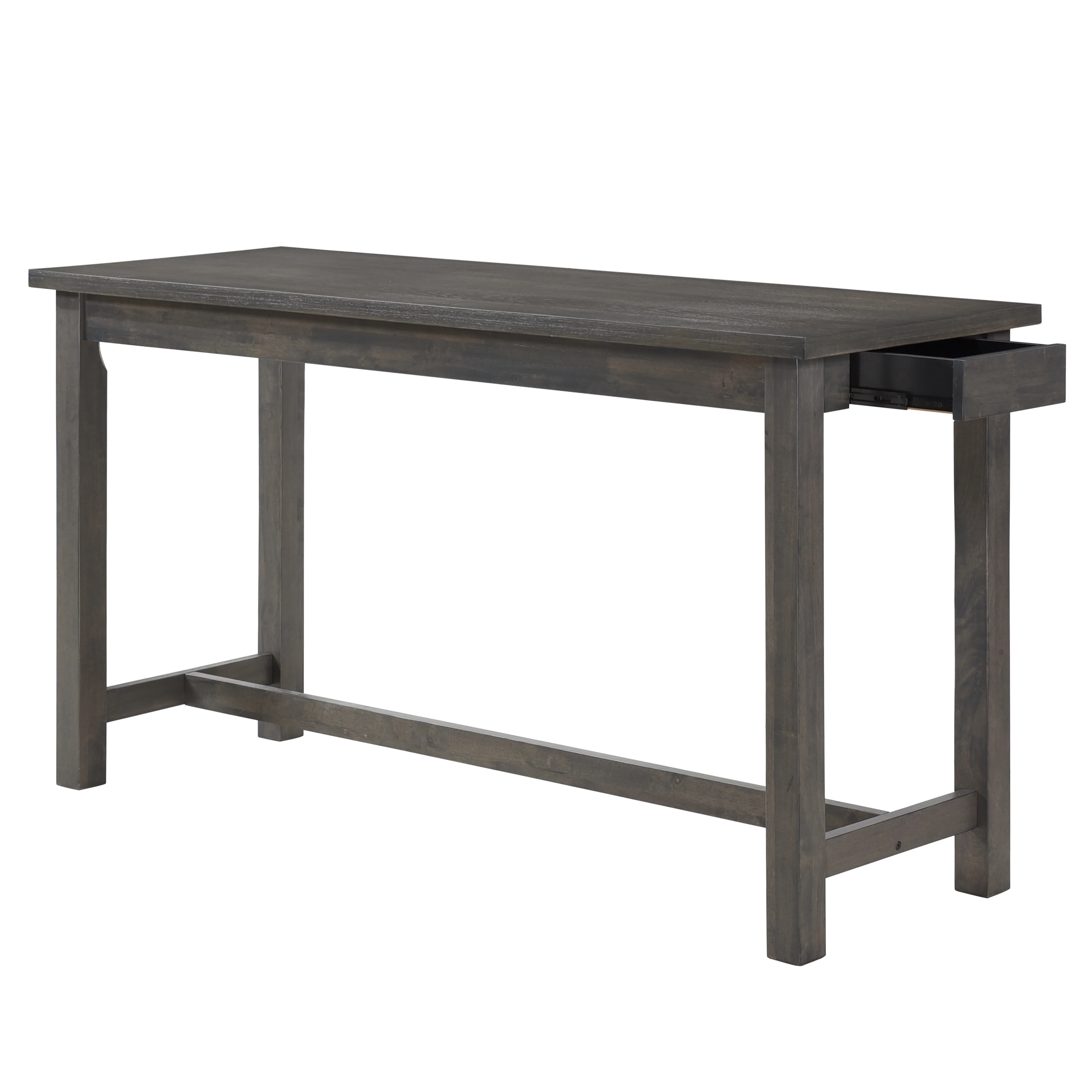 Connected 4-Piece Pack Counter Height Set in Gray - 5713GY - Image 5