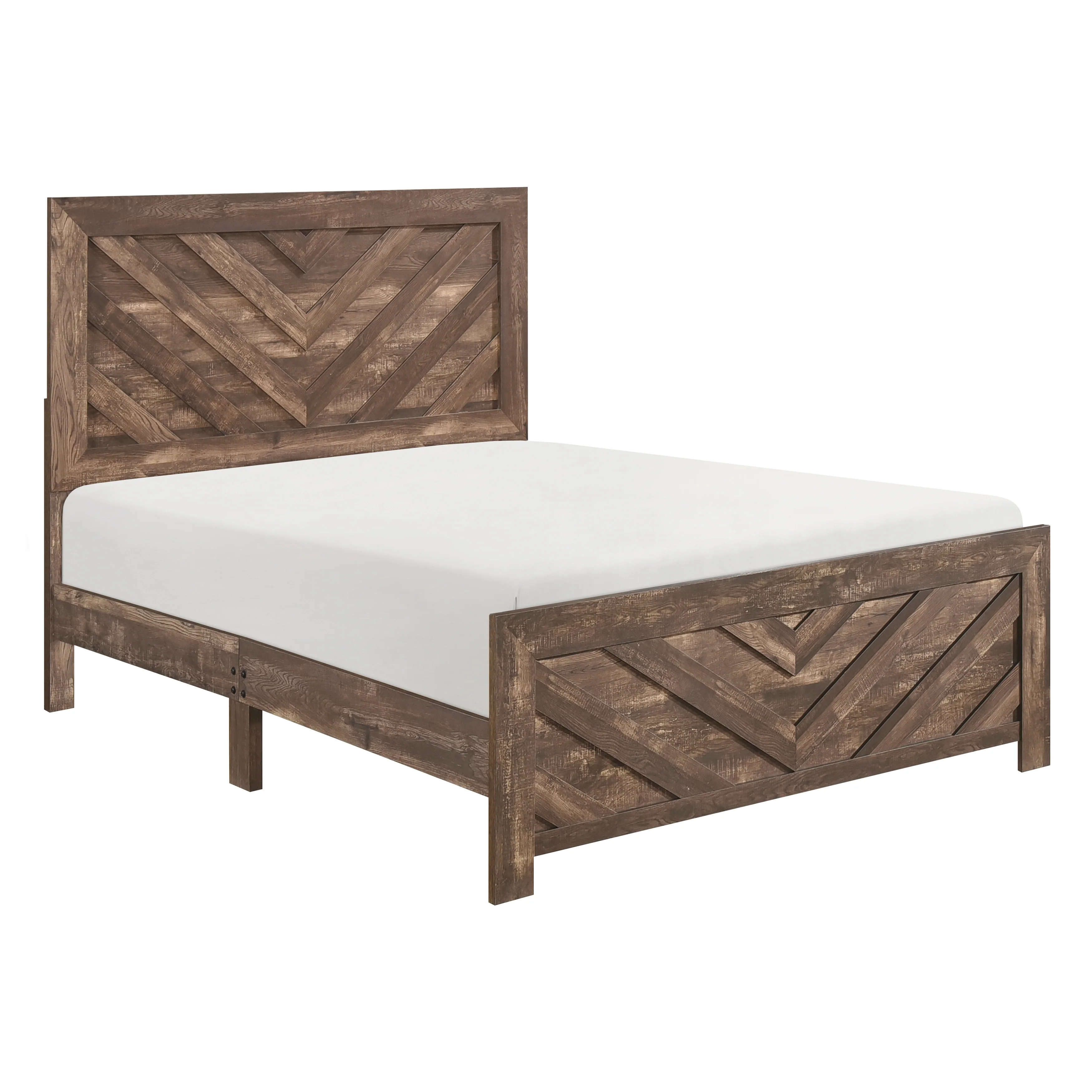 Corbin Queen Bed in Brown - 1534NP-1 - Image 4