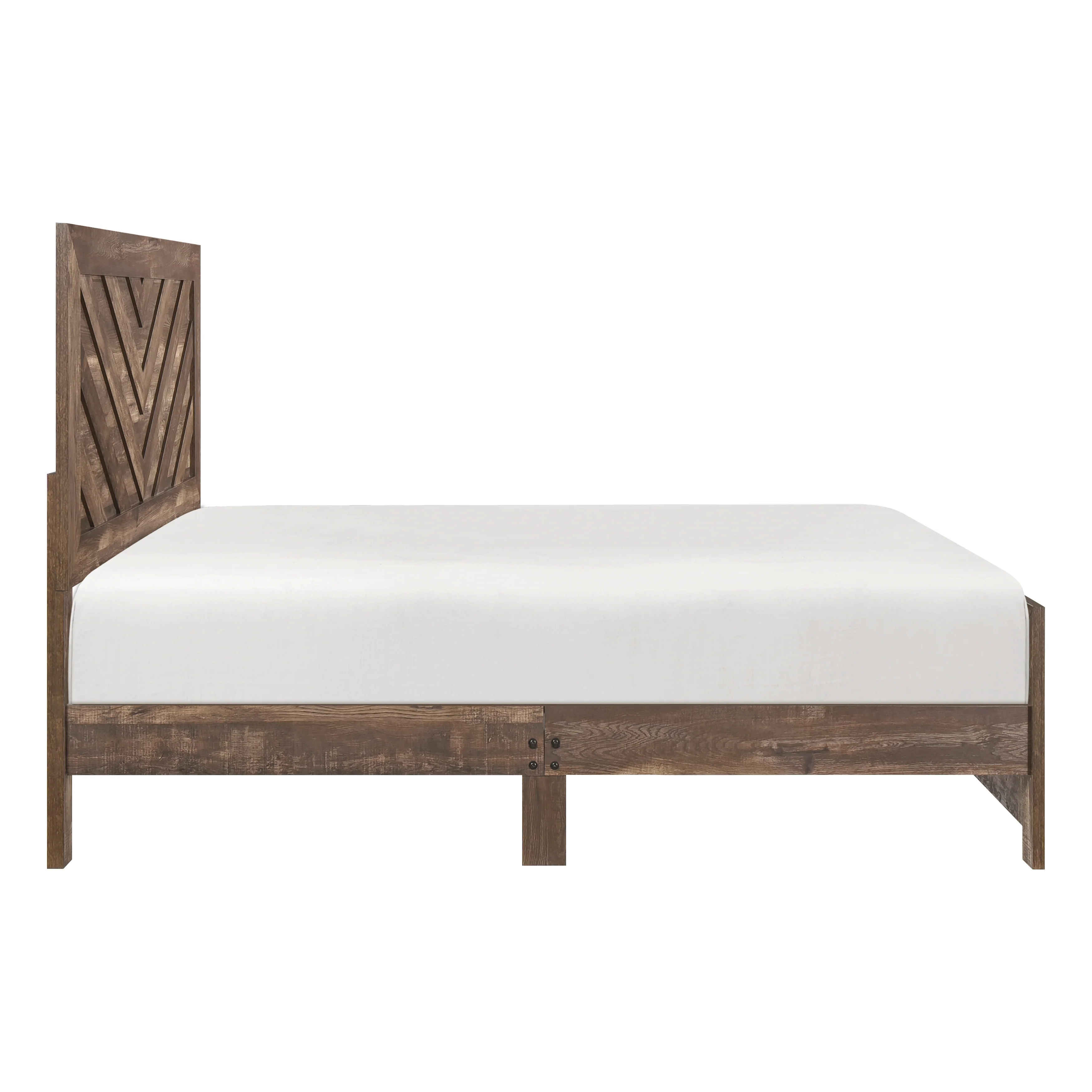 Corbin Queen Bed in Brown - 1534NP-1 - Image 6