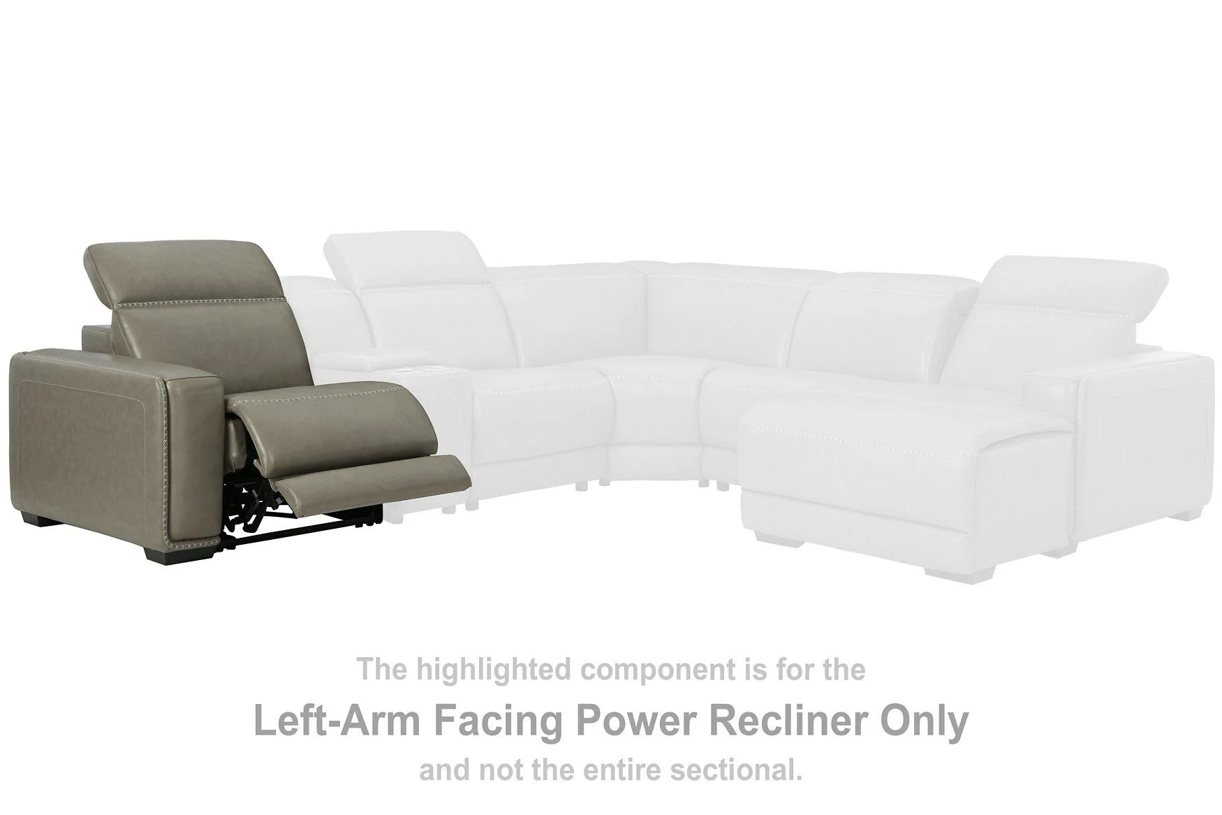 Correze Power Reclining Sectional with Chaise - Image 11