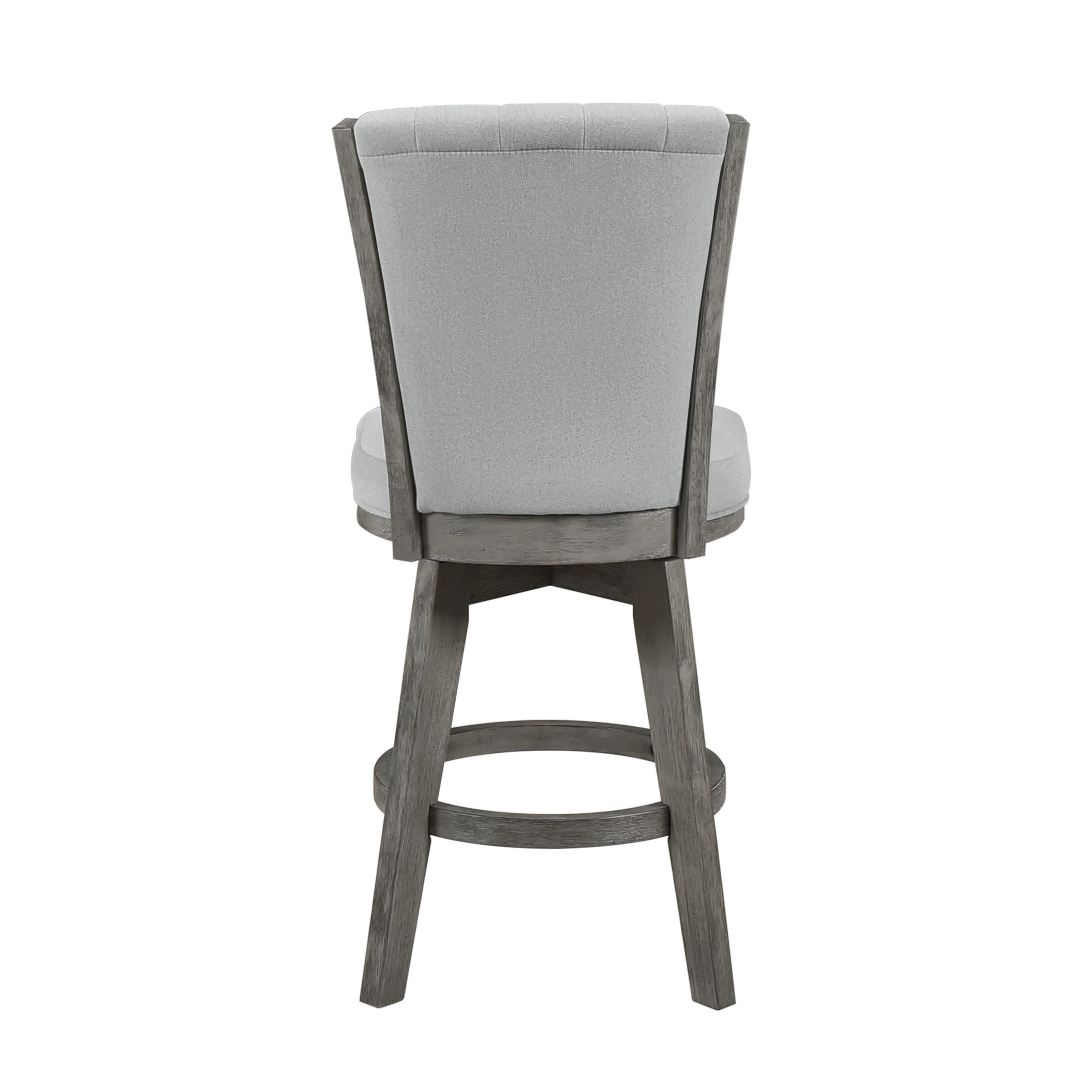 Corvallis Swivel Counter Height Chair in Gray - 5507-24GYS - Image 4