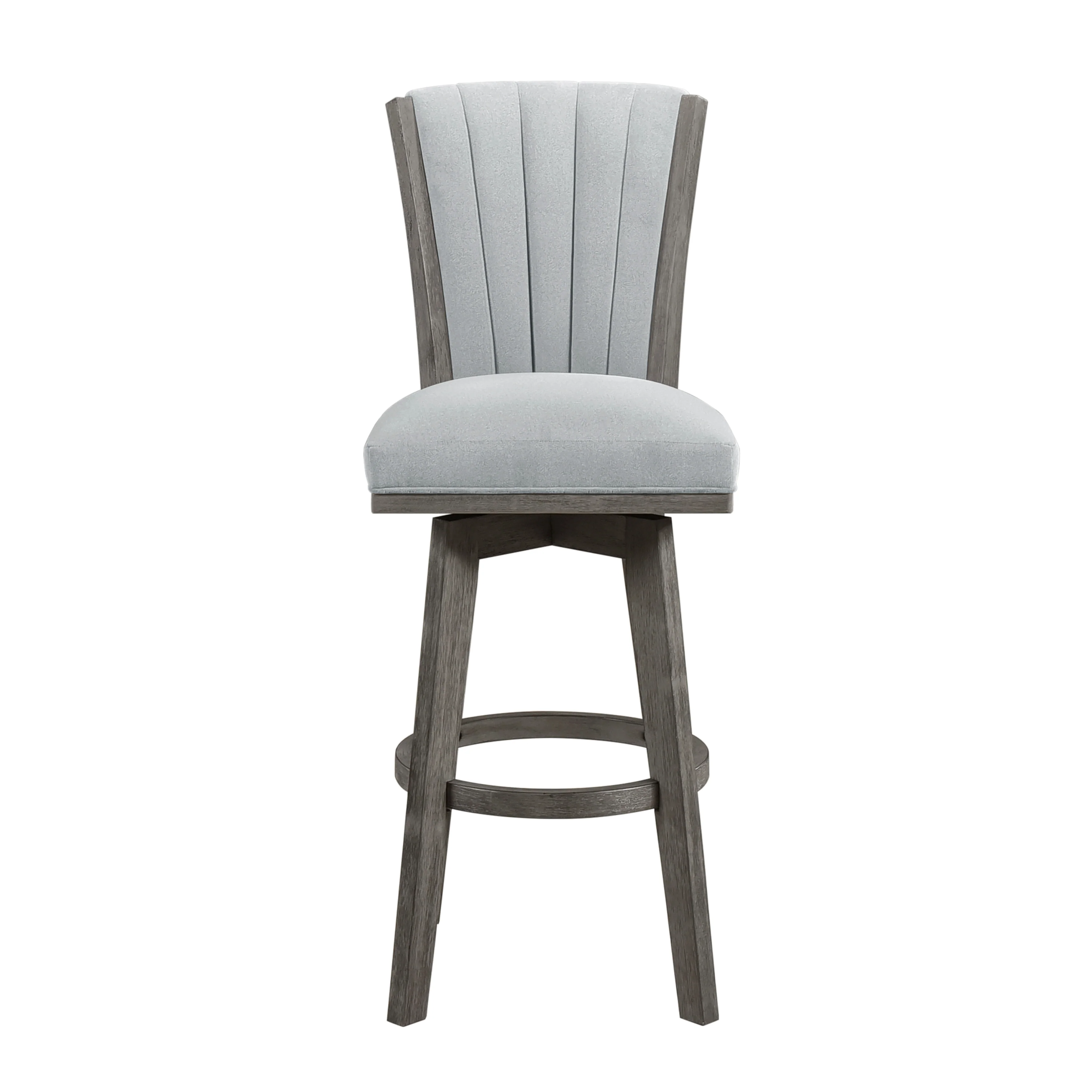 Corvallis Swivel Pub Height Chair in Gray - 5507-29GYS