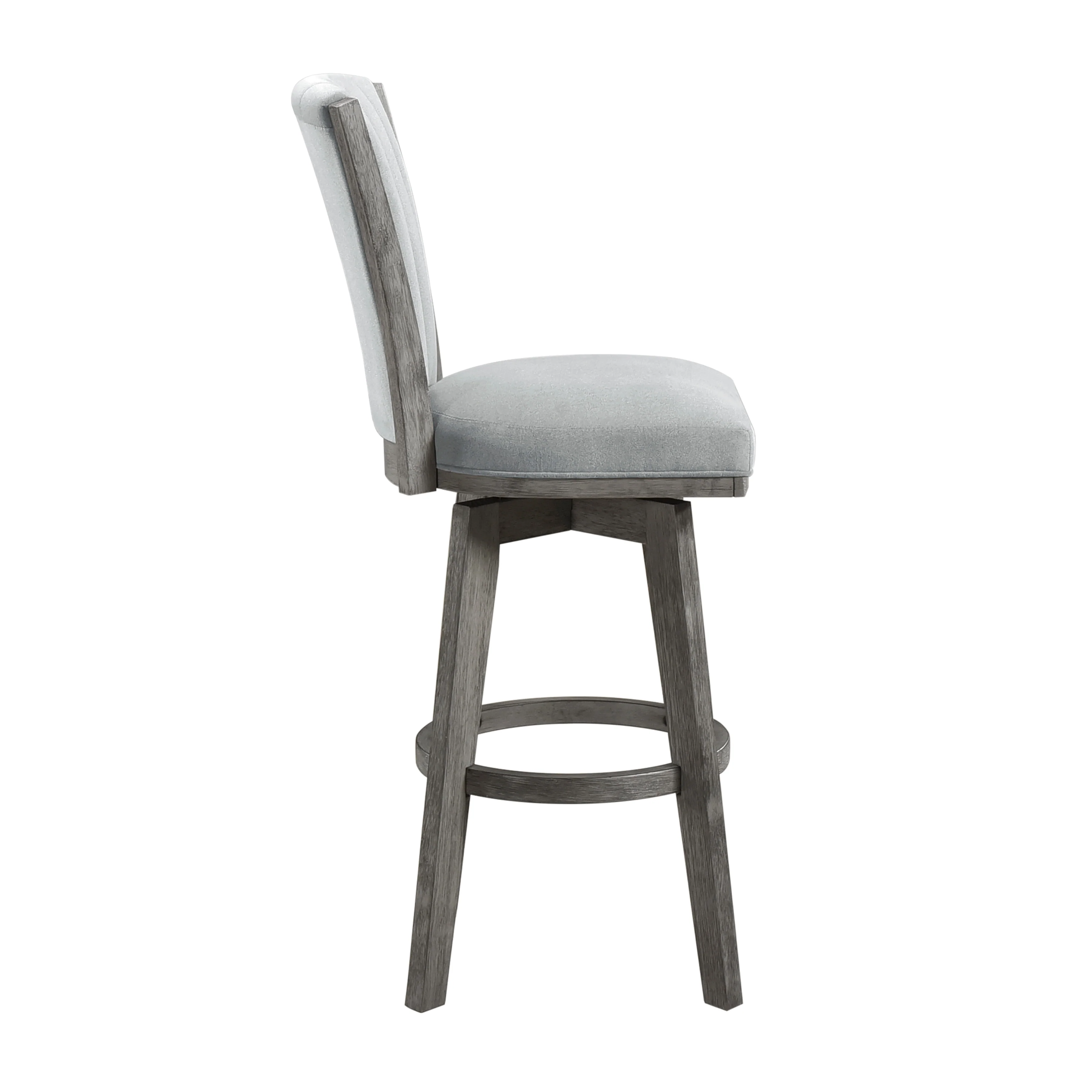 Corvallis Swivel Pub Height Chair in Gray - 5507-29GYS - Image 3