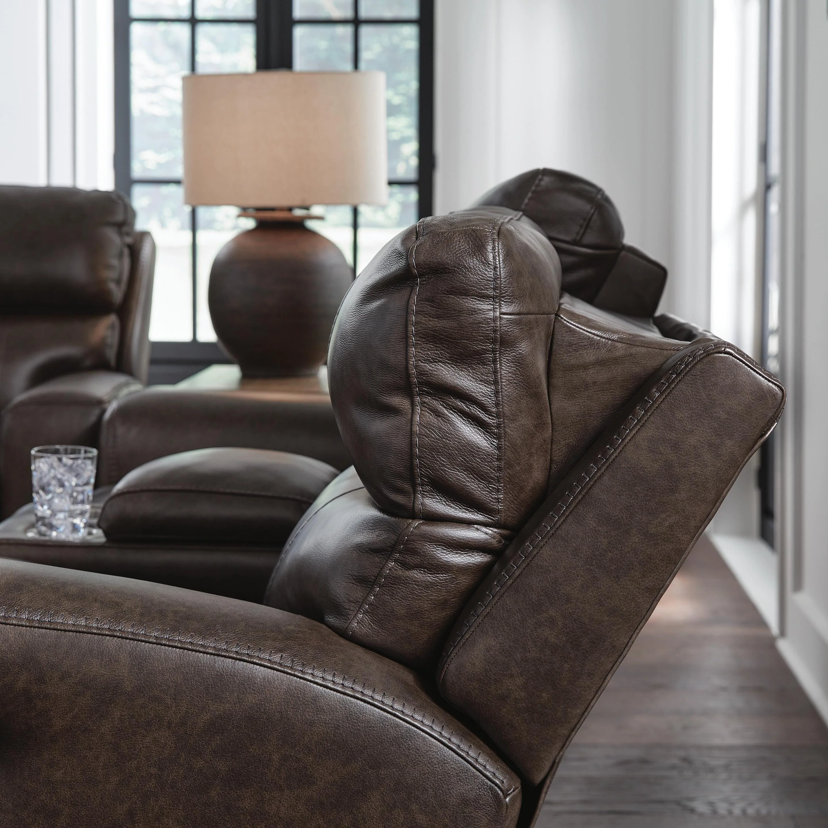 Crossplex Power Reclining Loveseat with Console - Image 6