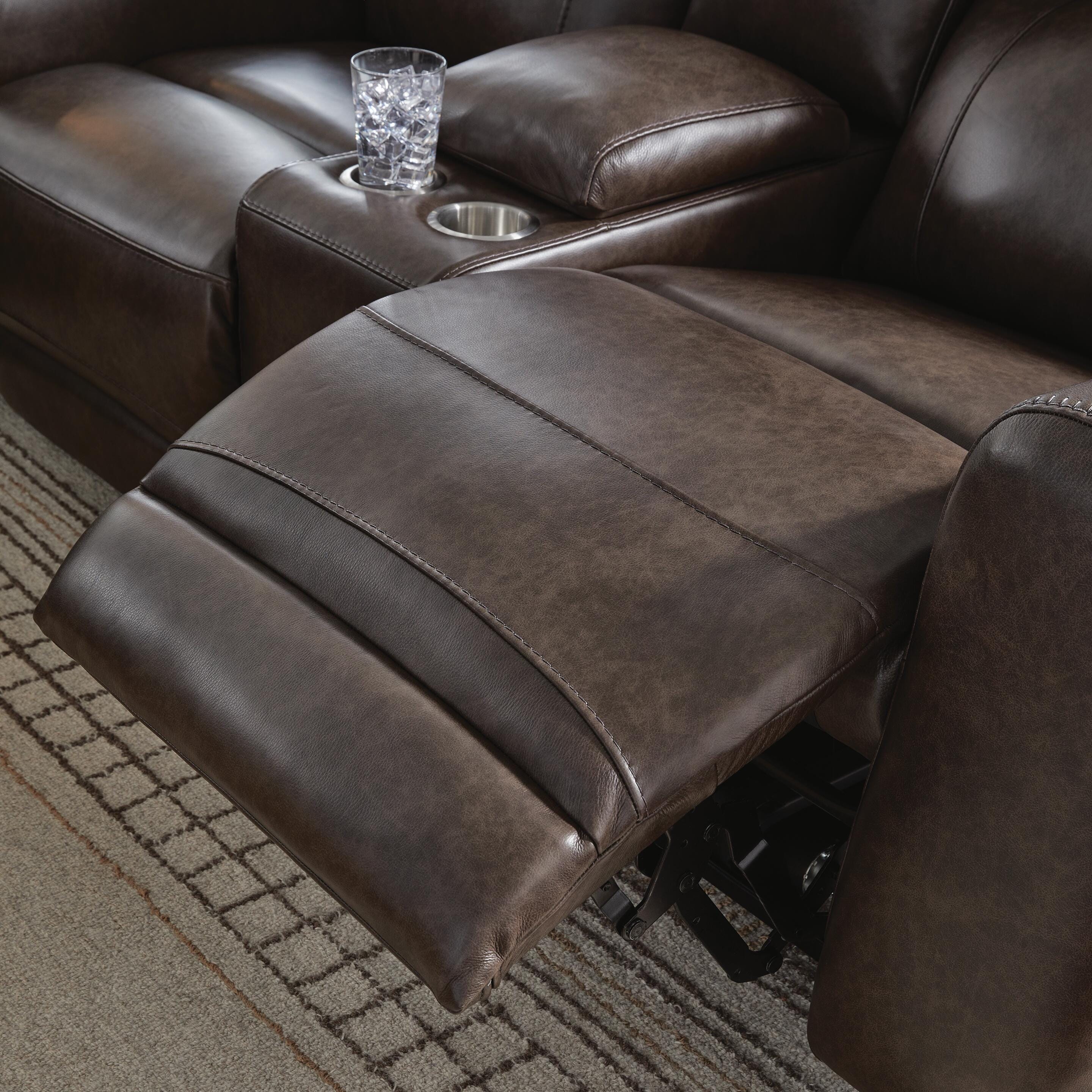 Crossplex Power Reclining Loveseat with Console - Image 7