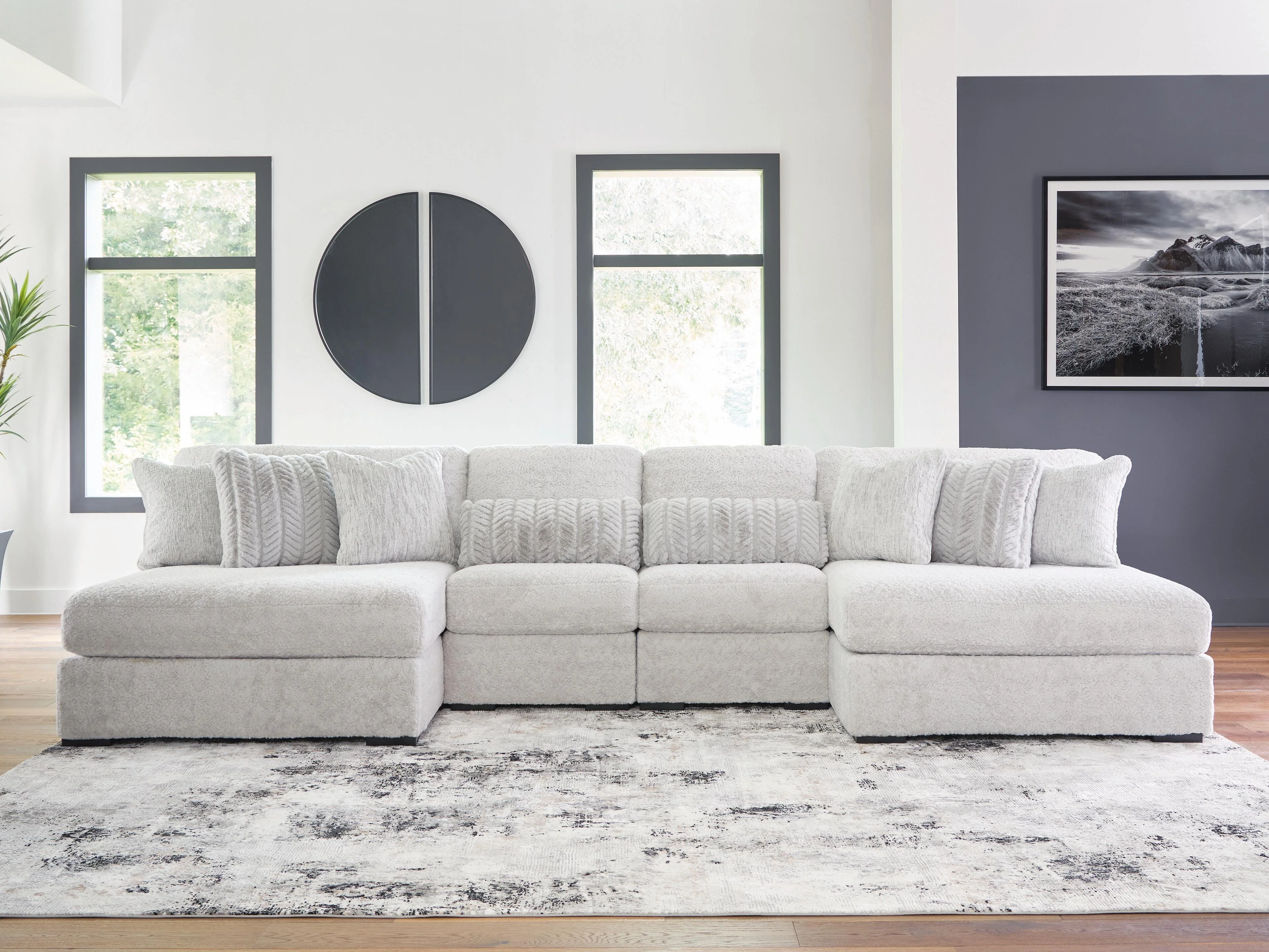Cuddle Plush Sectional with Chaise - Image 29