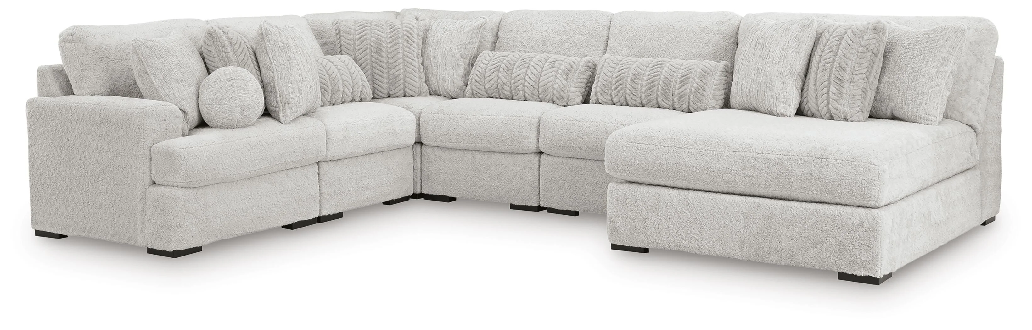 Cuddle Plush Sectional with Chaise - Image 35