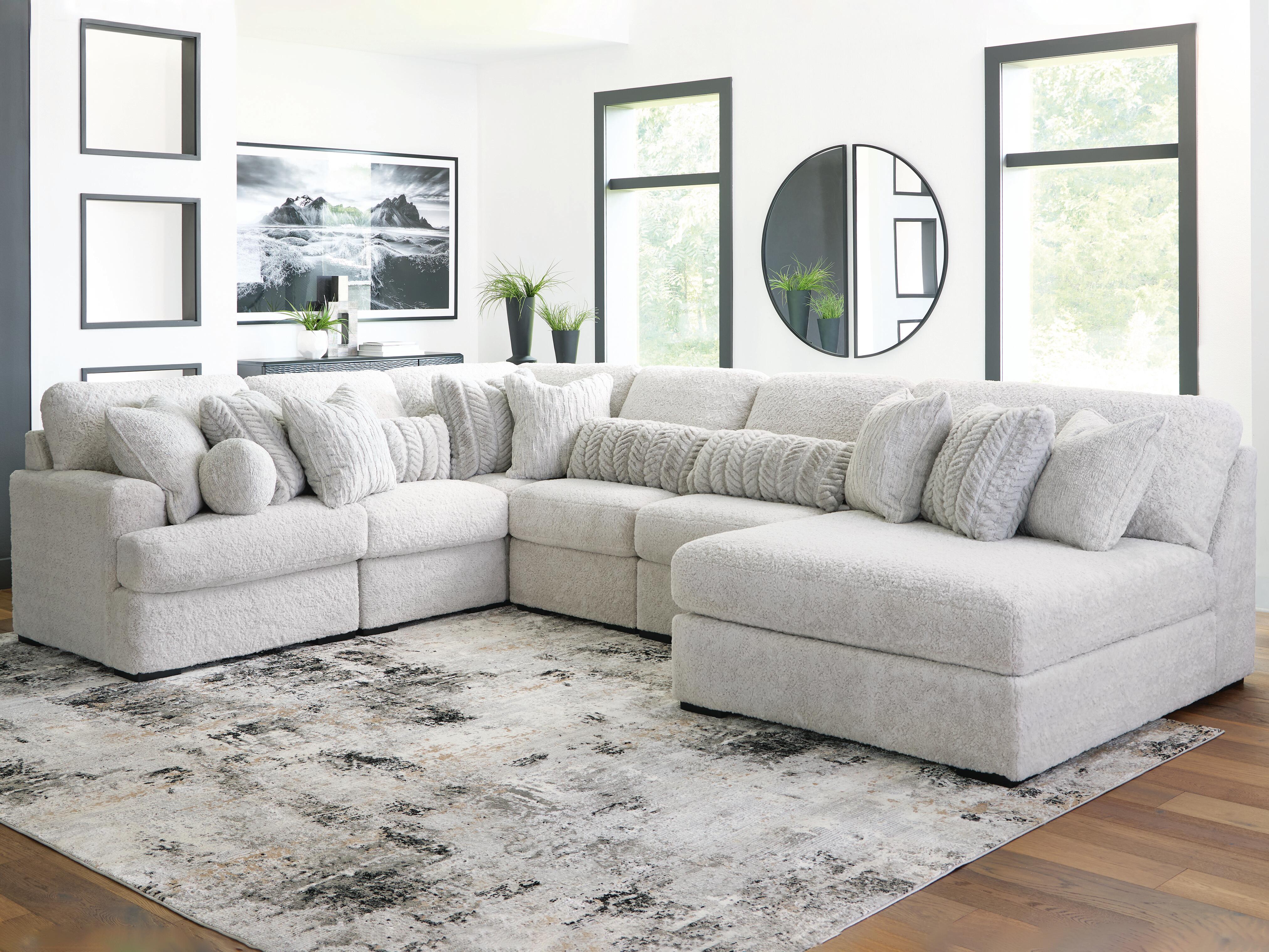 Cuddle Plush Sectional with Chaise - Image 36