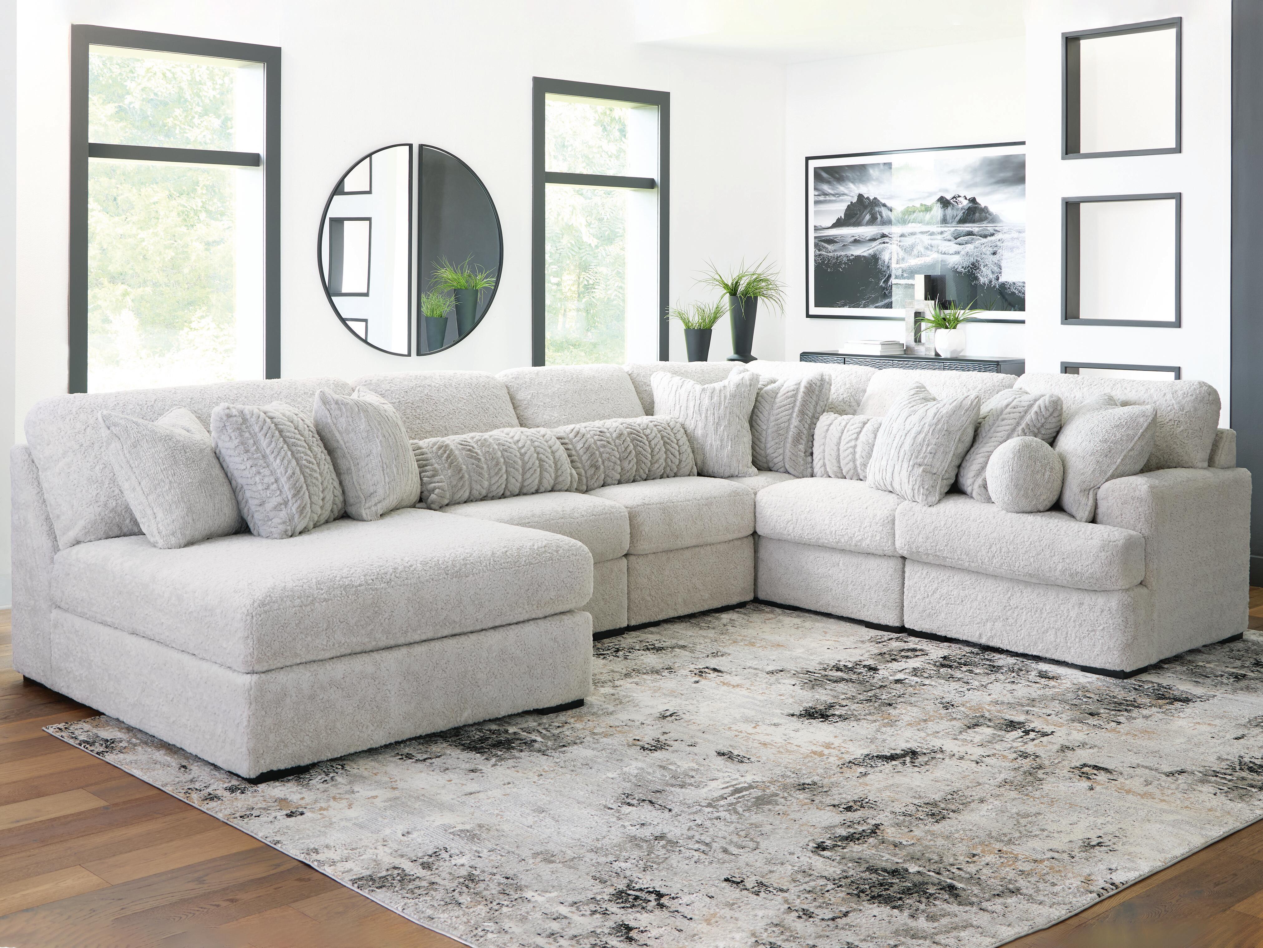 Cuddle Plush Sectional with Chaise - Image 40