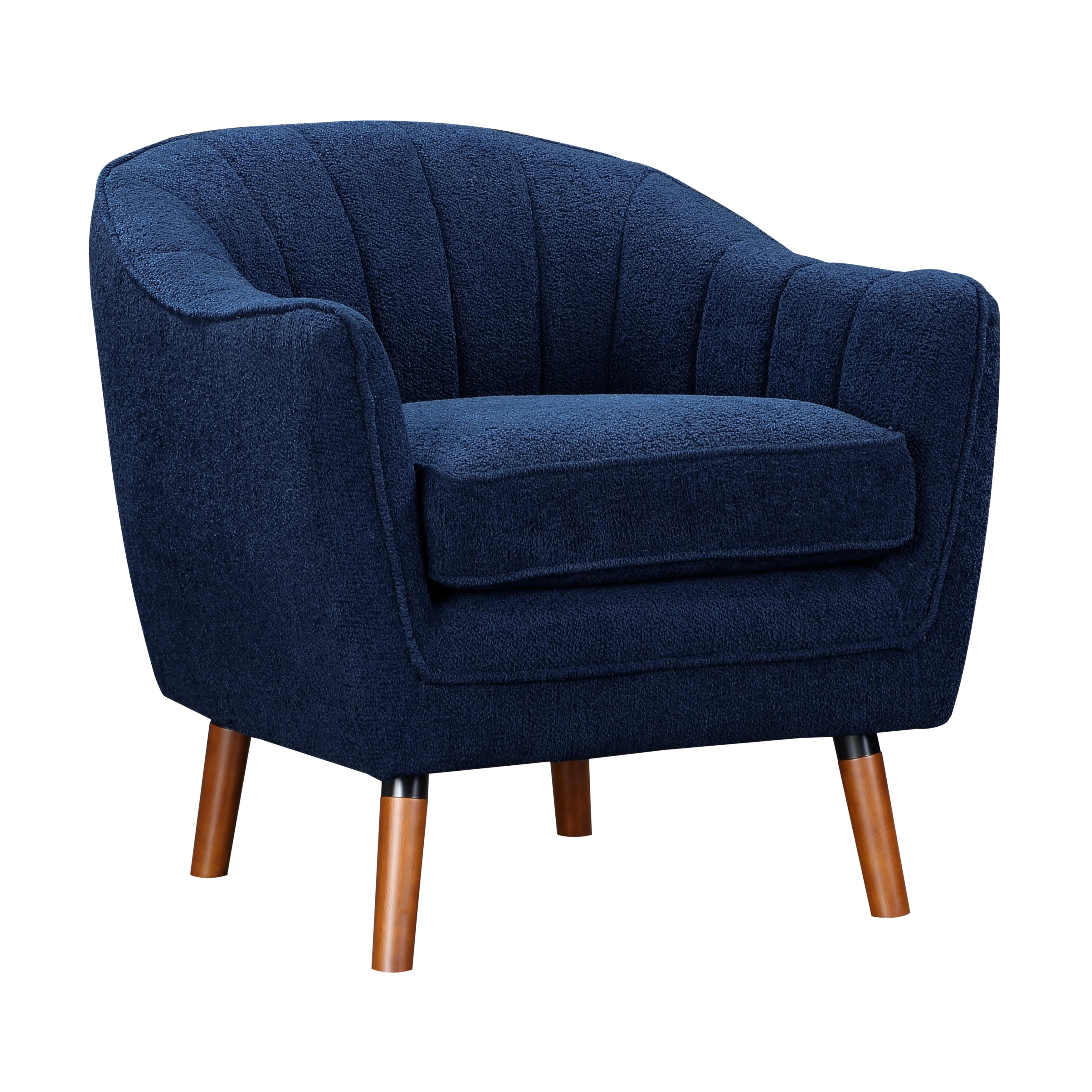 Cutler Accent Chair in Blue - 1081BU-1 - Image 4