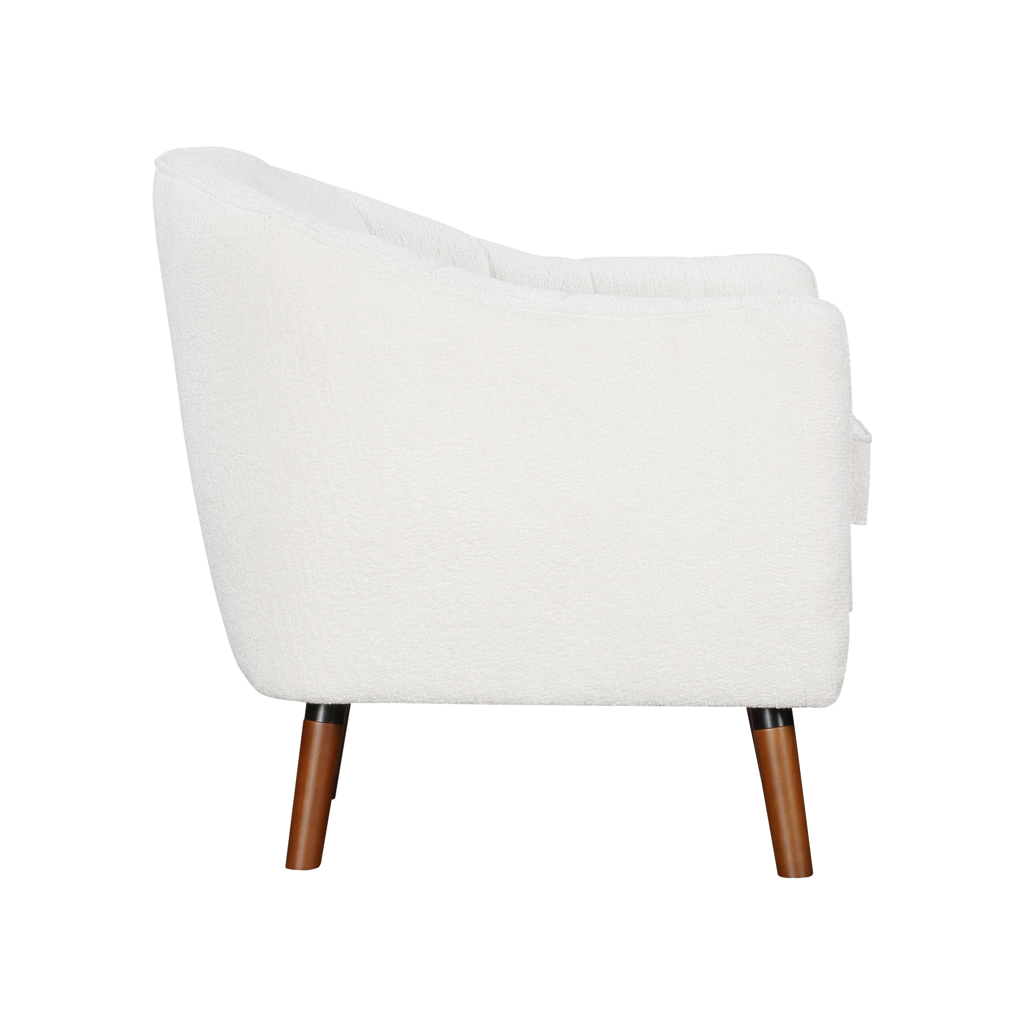 Cutler Accent Chair in White - 1081WH-1 - Image 3