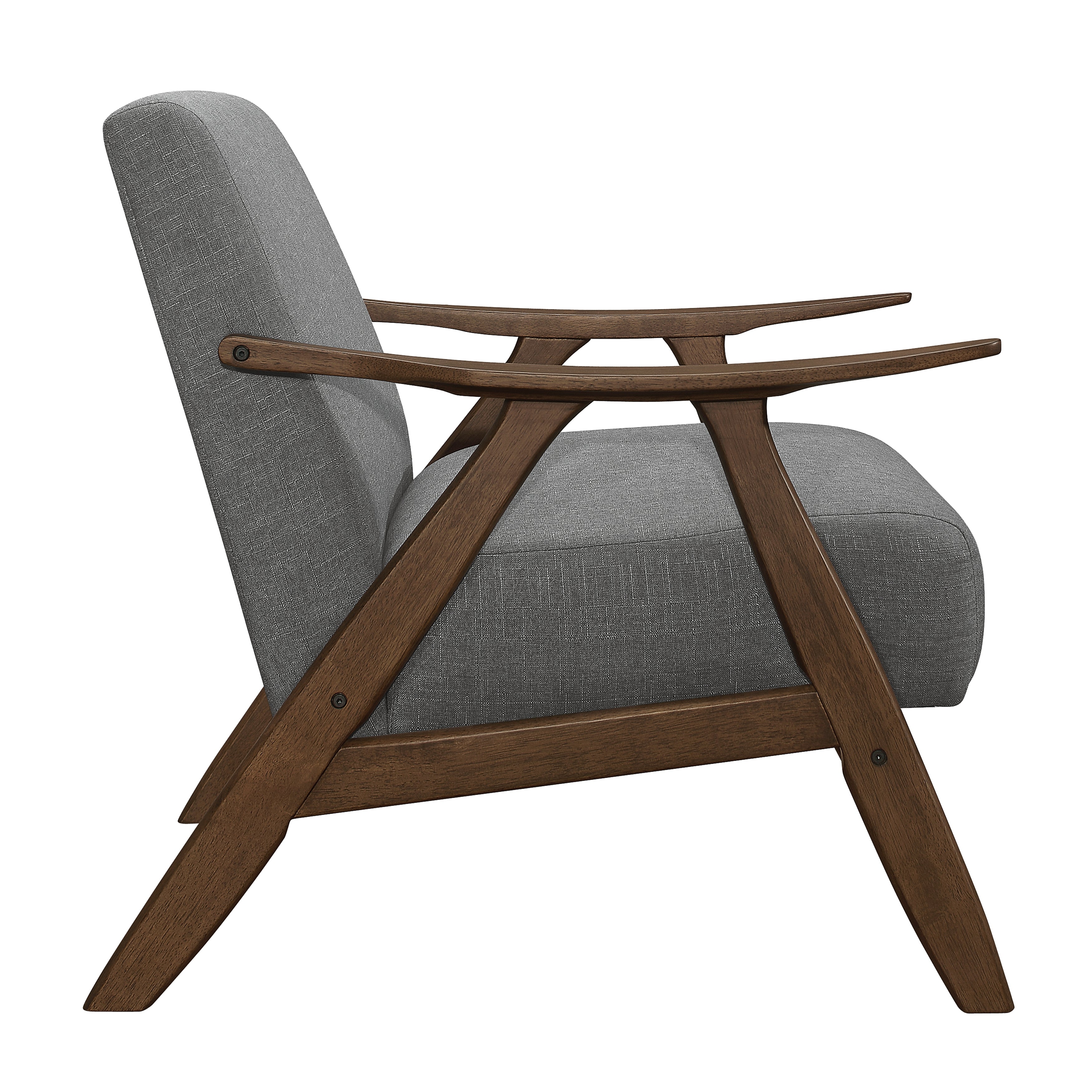Damala ACCENT CHAIR in Gray - 1138GY-1 - Image 3