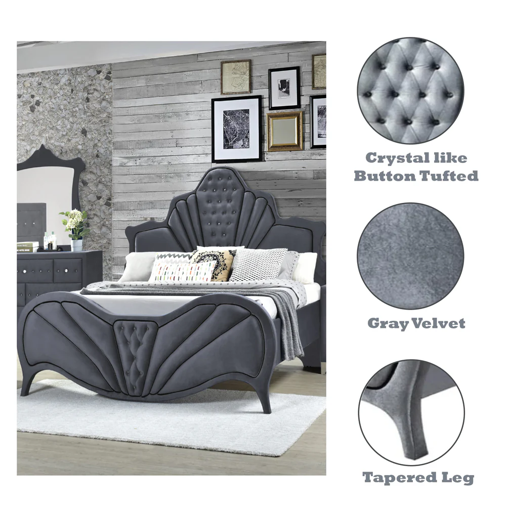 Dante Queen Bed - Image 4
