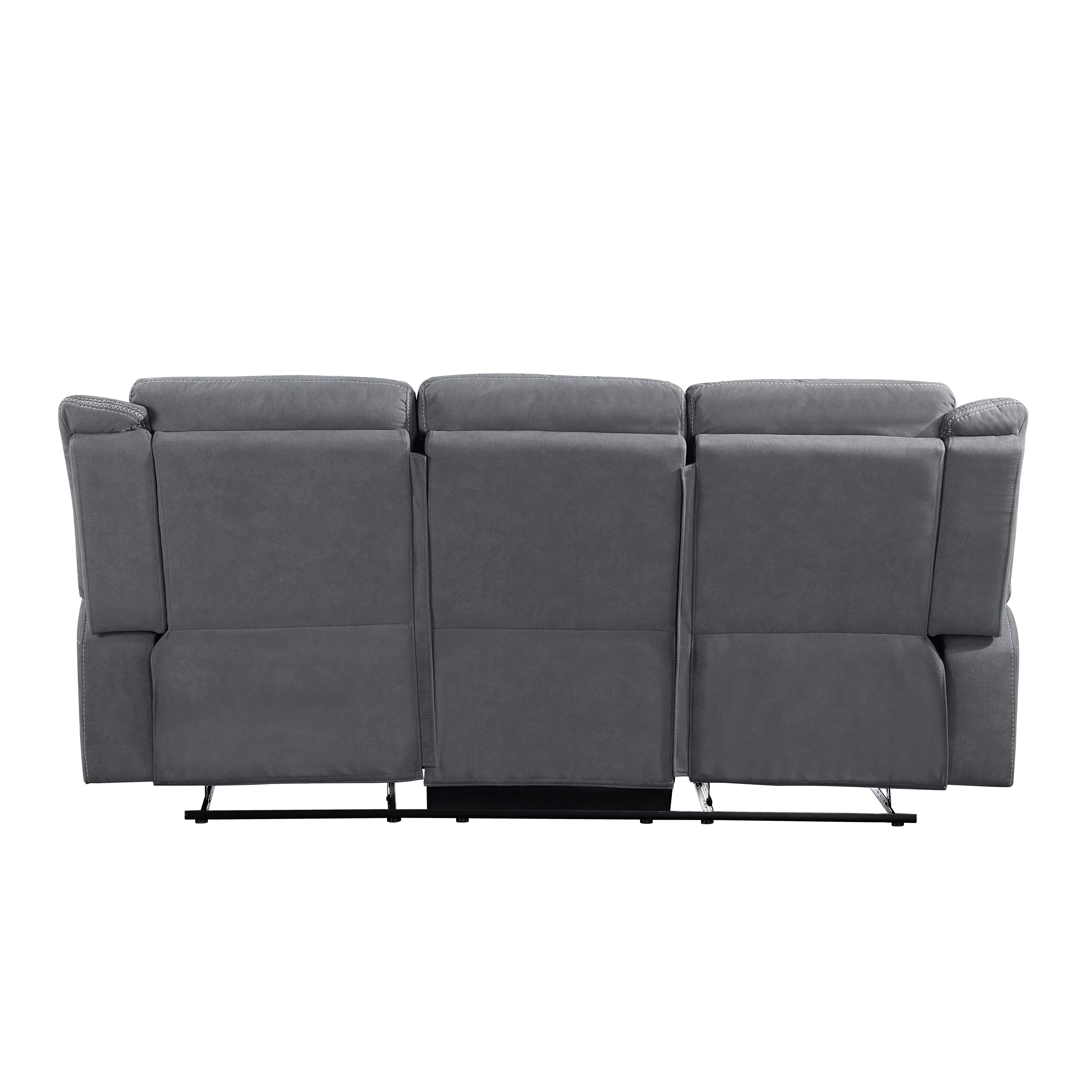 Dean Double Reclining Sofa in Gray - 9646GY-3 - Image 3