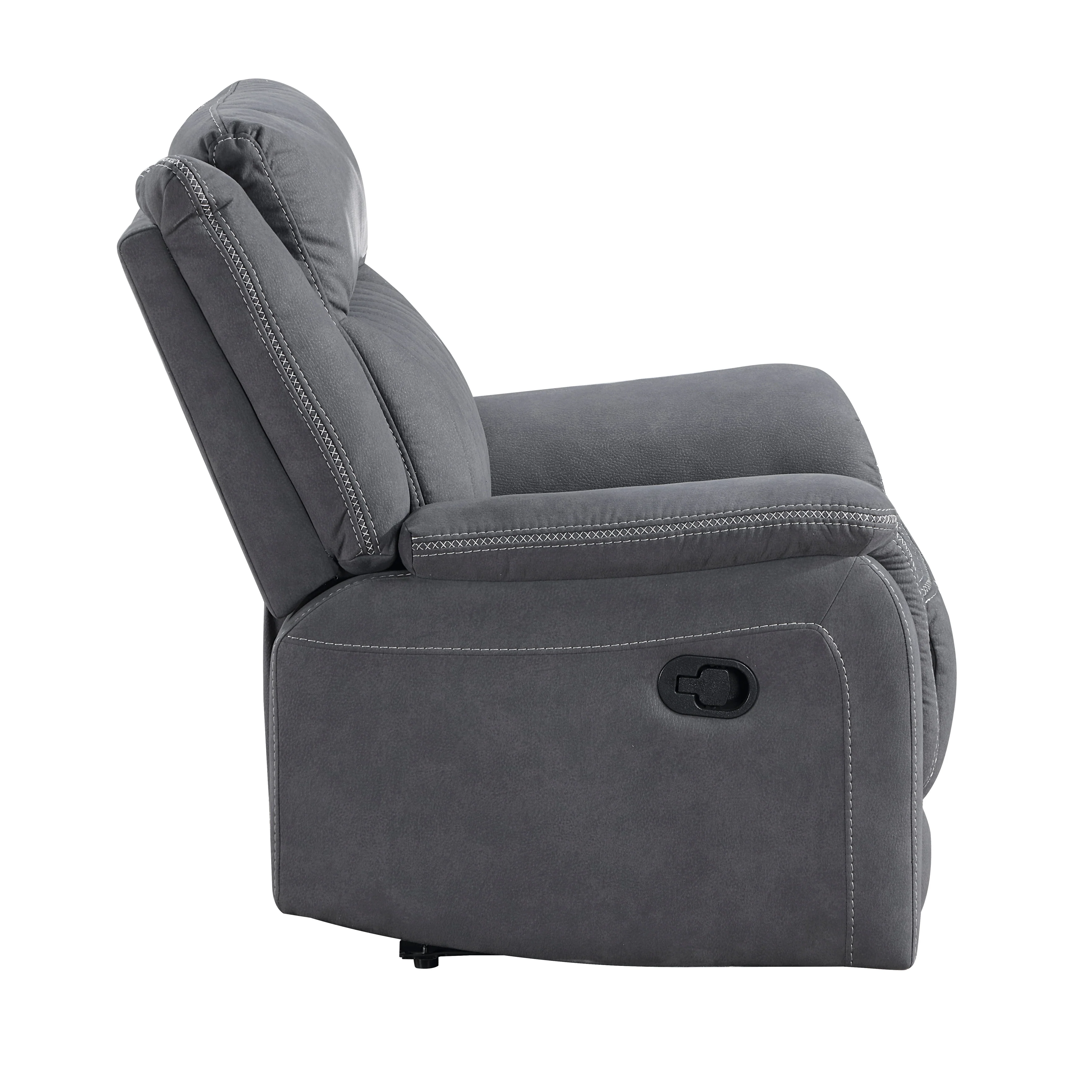Dean Reclining Chair in Gray - 9646GY-1 - Image 3