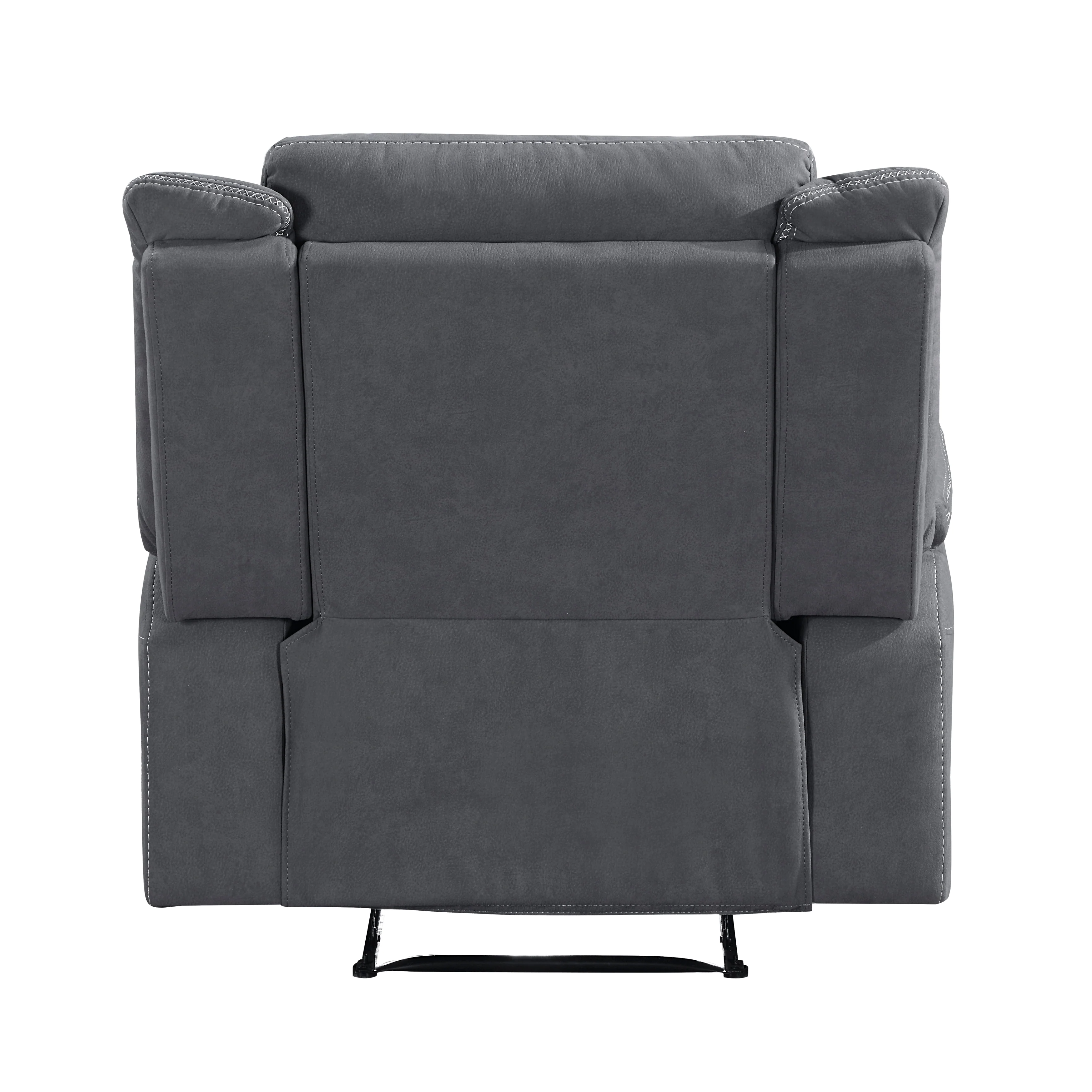 Dean Reclining Chair in Gray - 9646GY-1 - Image 4