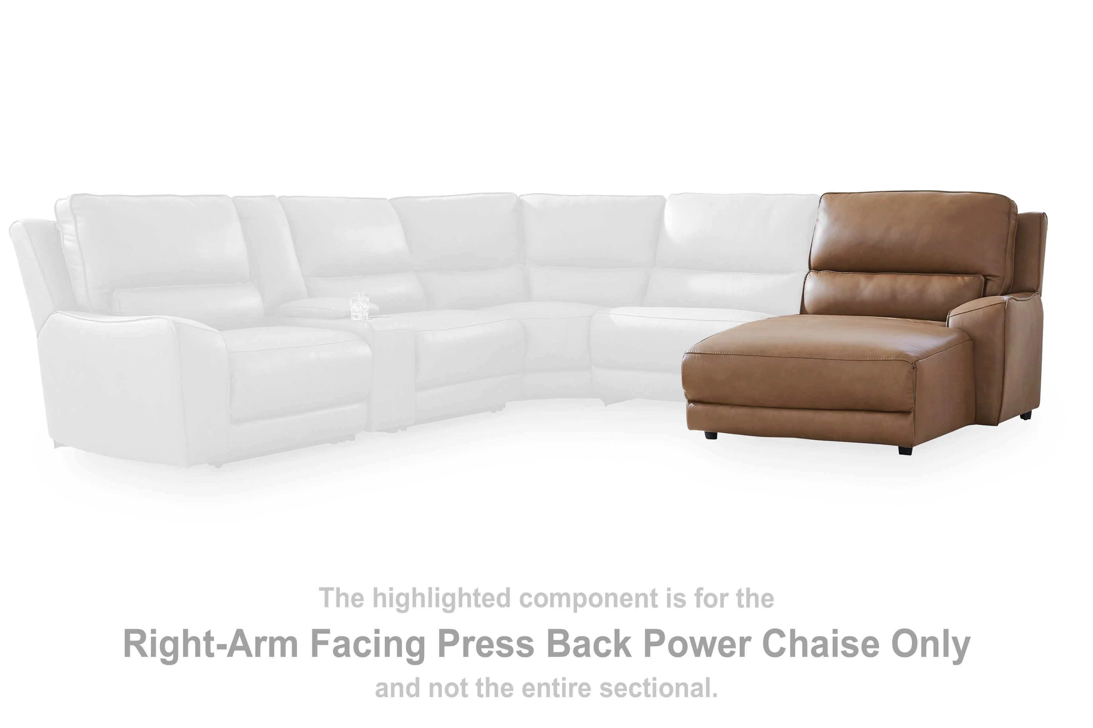 DeepWakes Power Reclining Sectional with Chaise - Image 105