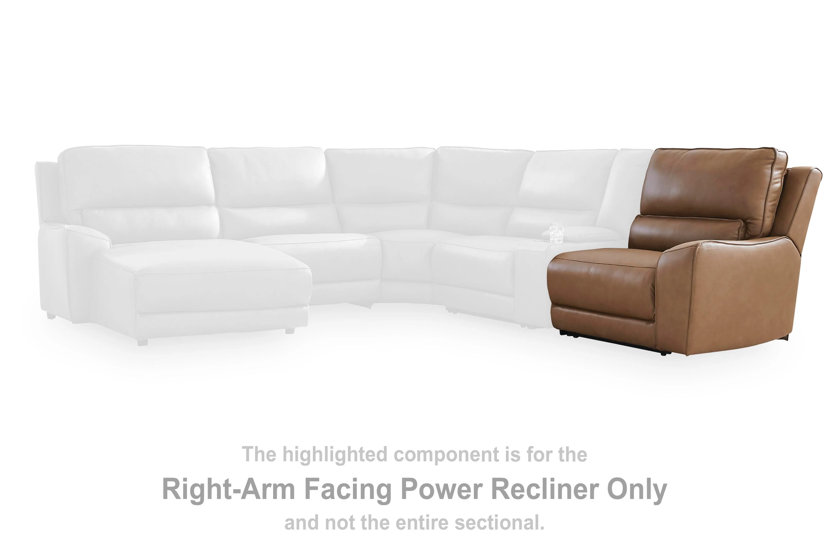 DeepWakes Power Reclining Sectional with Chaise - Image 148