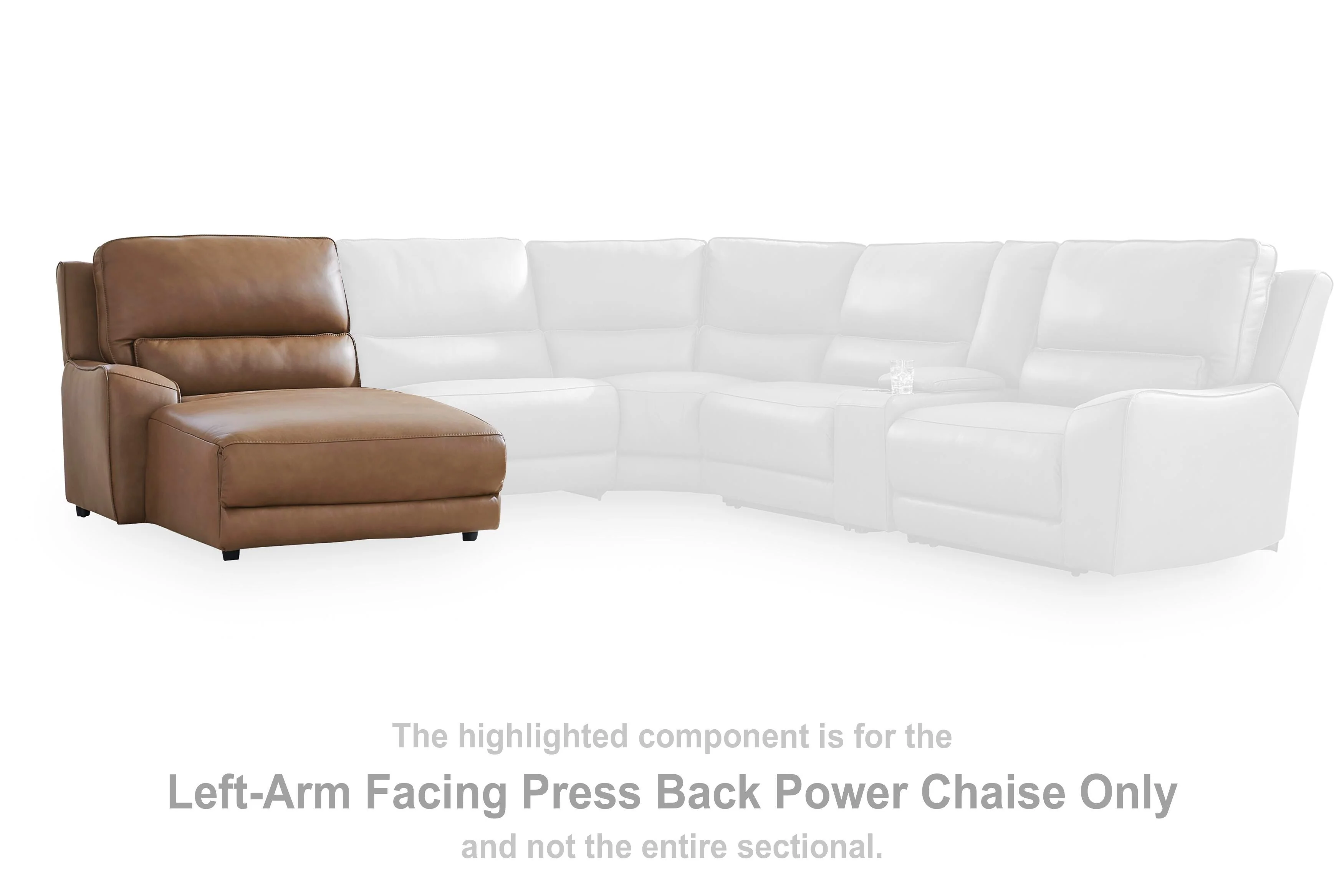 DeepWakes Power Reclining Sectional with Chaise - Image 153