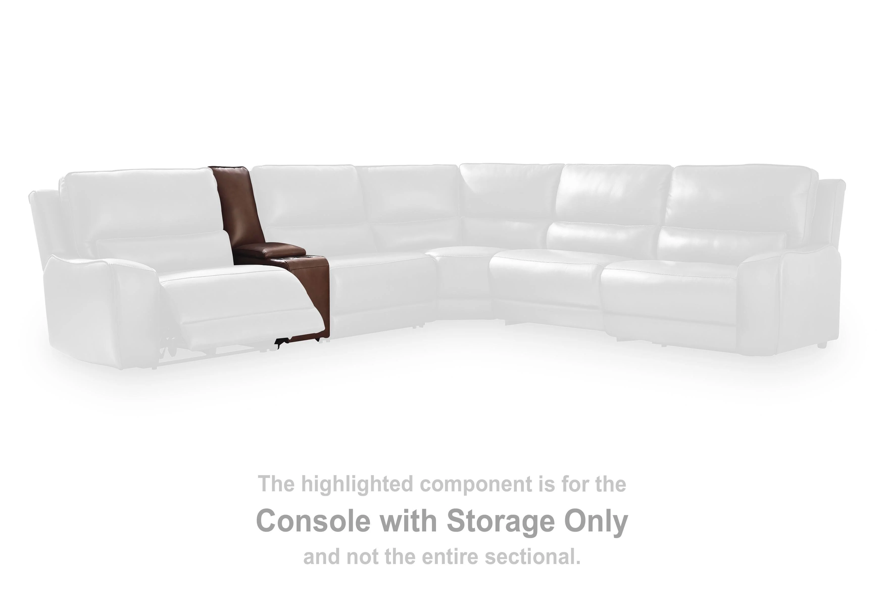 DeepWakes Power Reclining Sectional with Chaise - Image 5