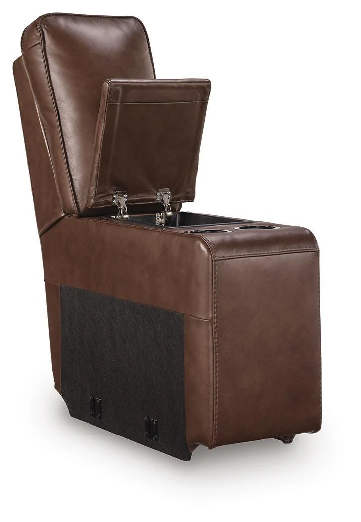 DeepWakes Reclining Sectional with Storage Console - Image 11