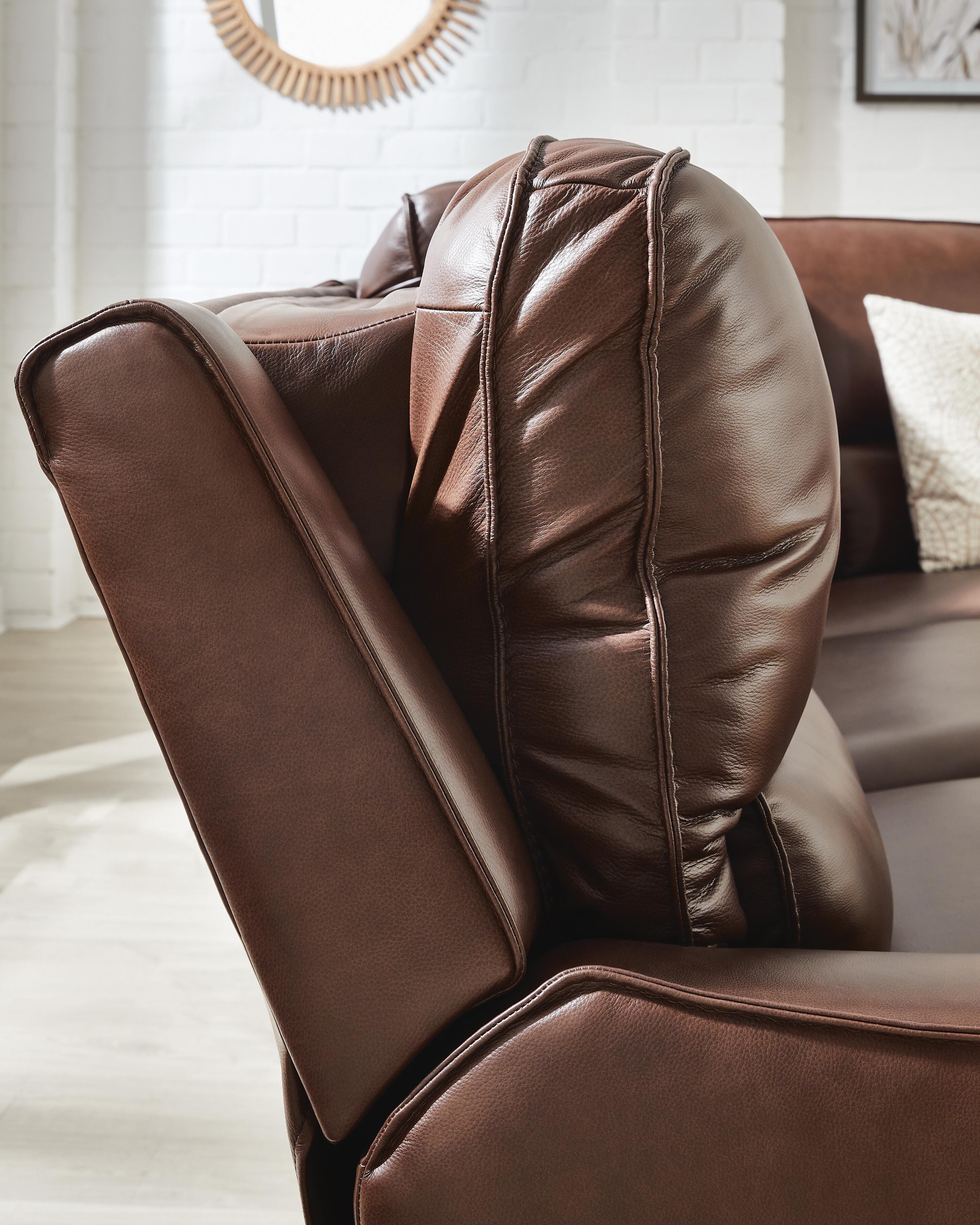 DeepWakes Reclining Sectional with Storage Console - Image 21