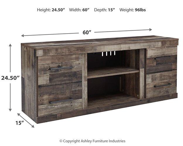 Derekson 3-Piece Entertainment Center with Electric Fireplace - Image 8