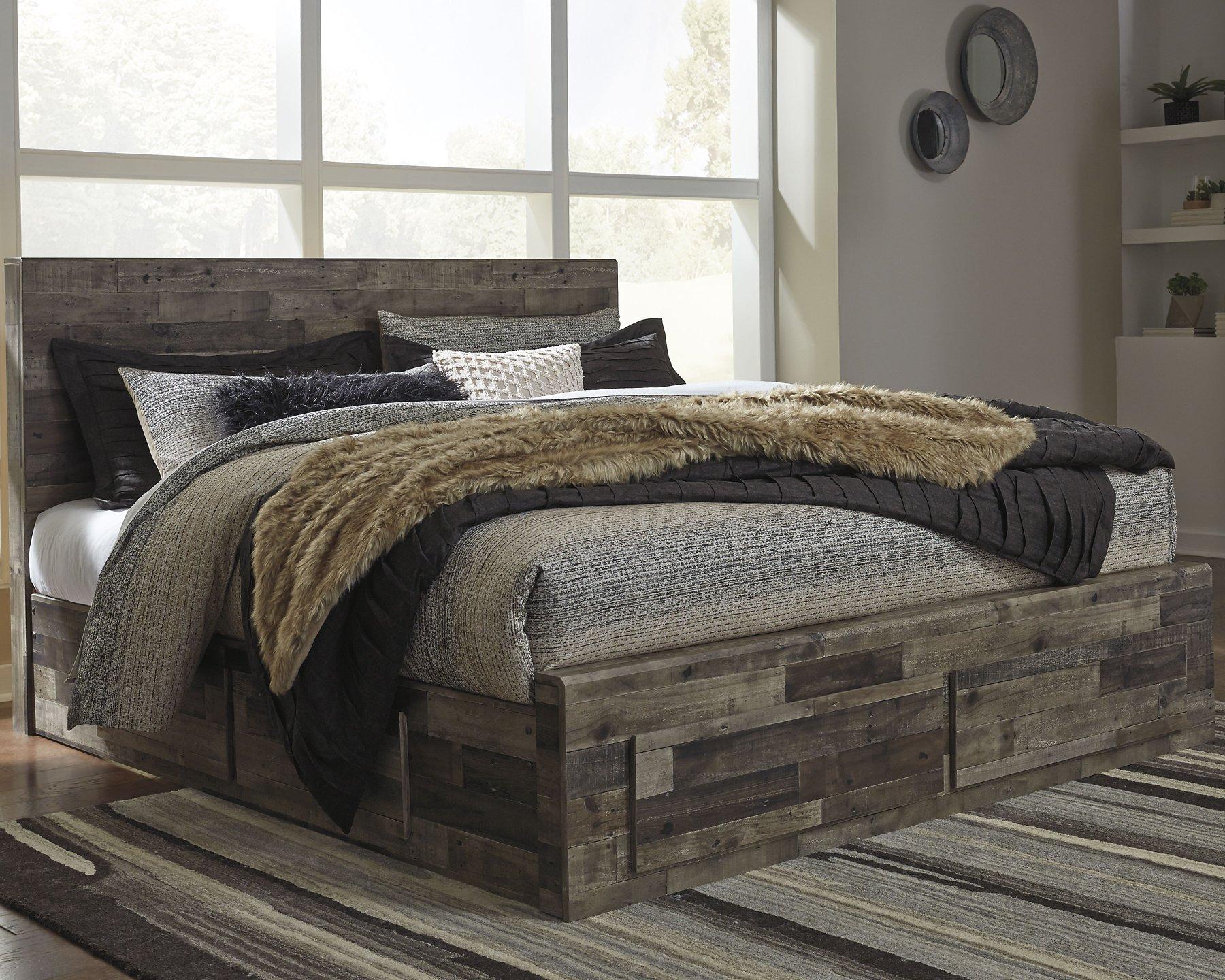 Derekson Bed with 4 Storage Drawers - Image 2