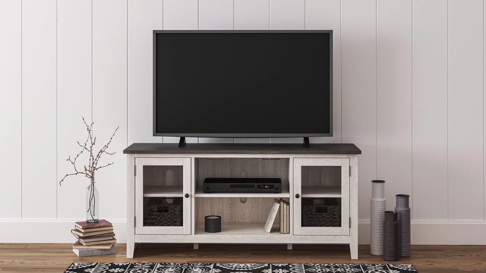 Dorrinson 60" TV Stand with Electric Fireplace - Image 8