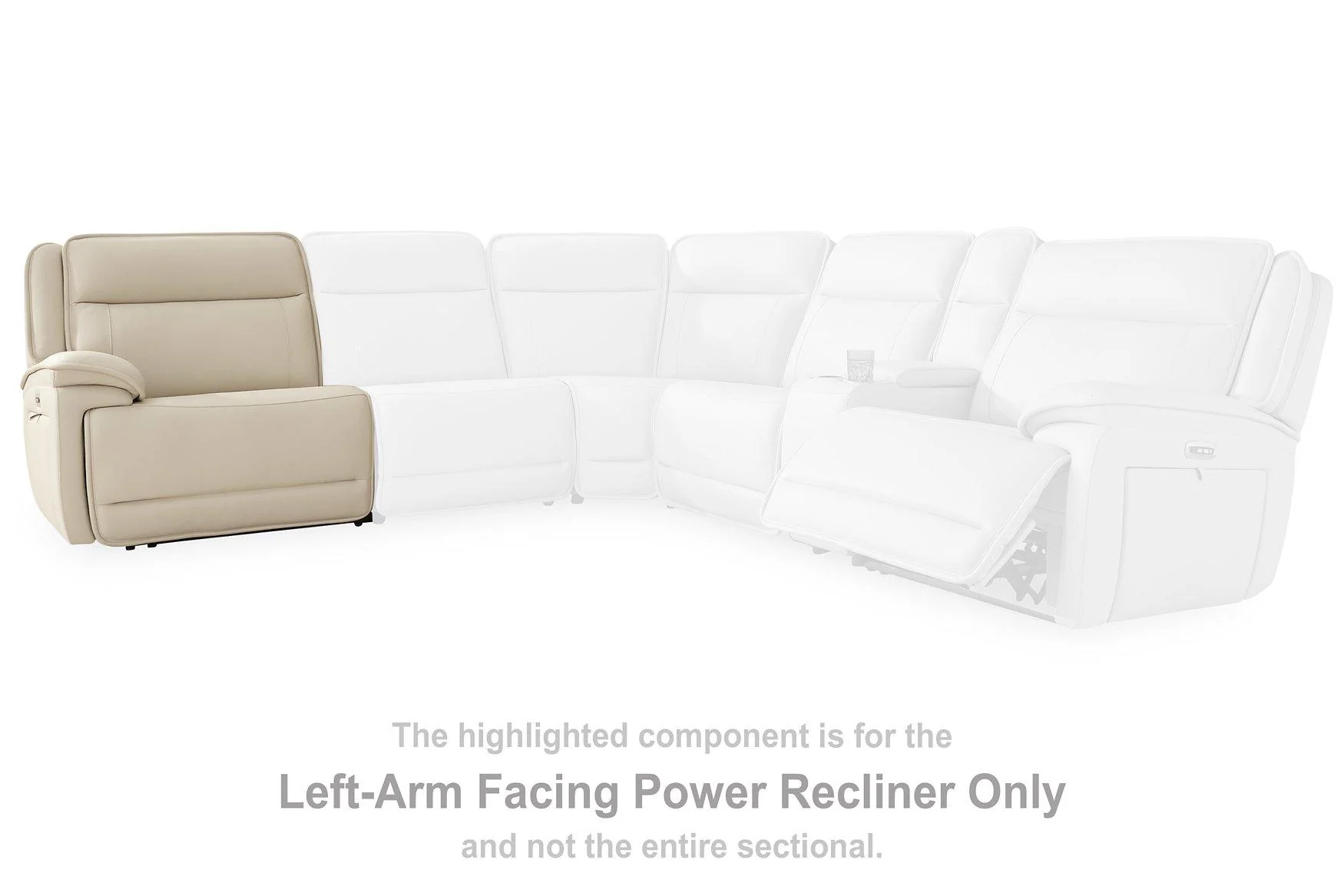 Double Deal Power Reclining Sofa Sectional - Image 9
