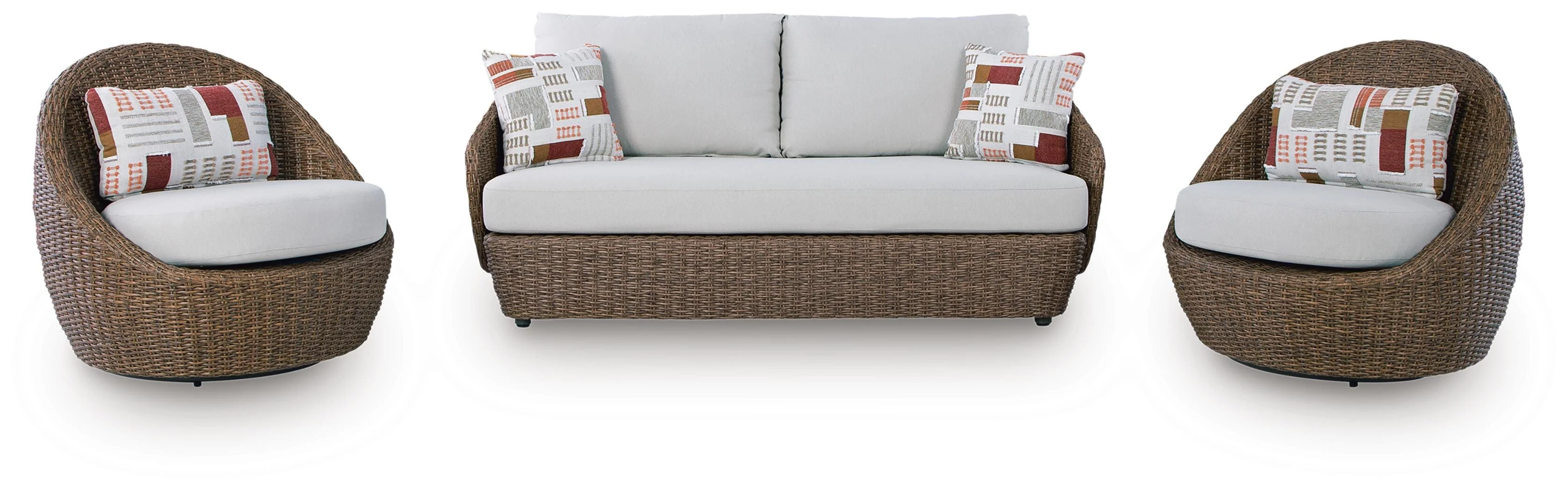 Double Point Outdoor Seating Set - Image 4