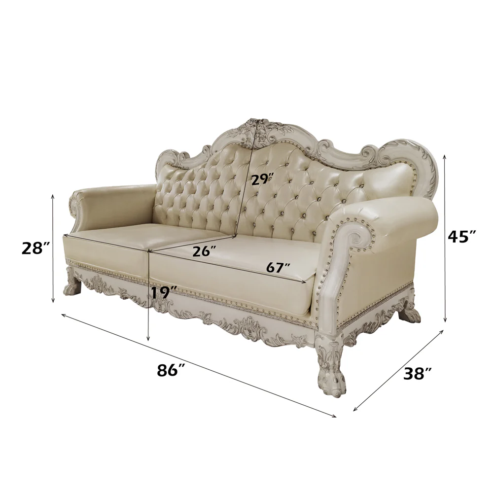 Dresden Sofa w/4 Pillows - Image 7