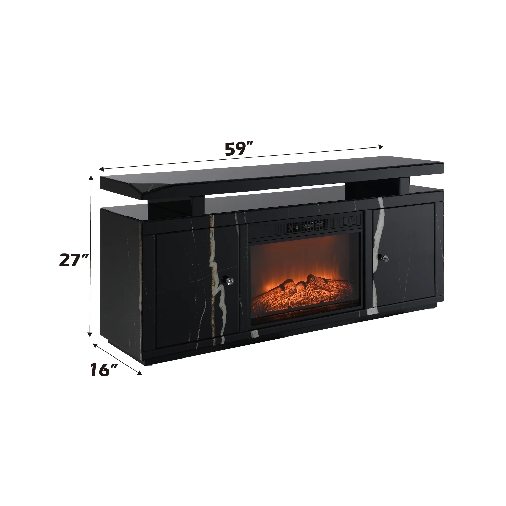 Drisana TV Stand w/Fireplace - Image 9