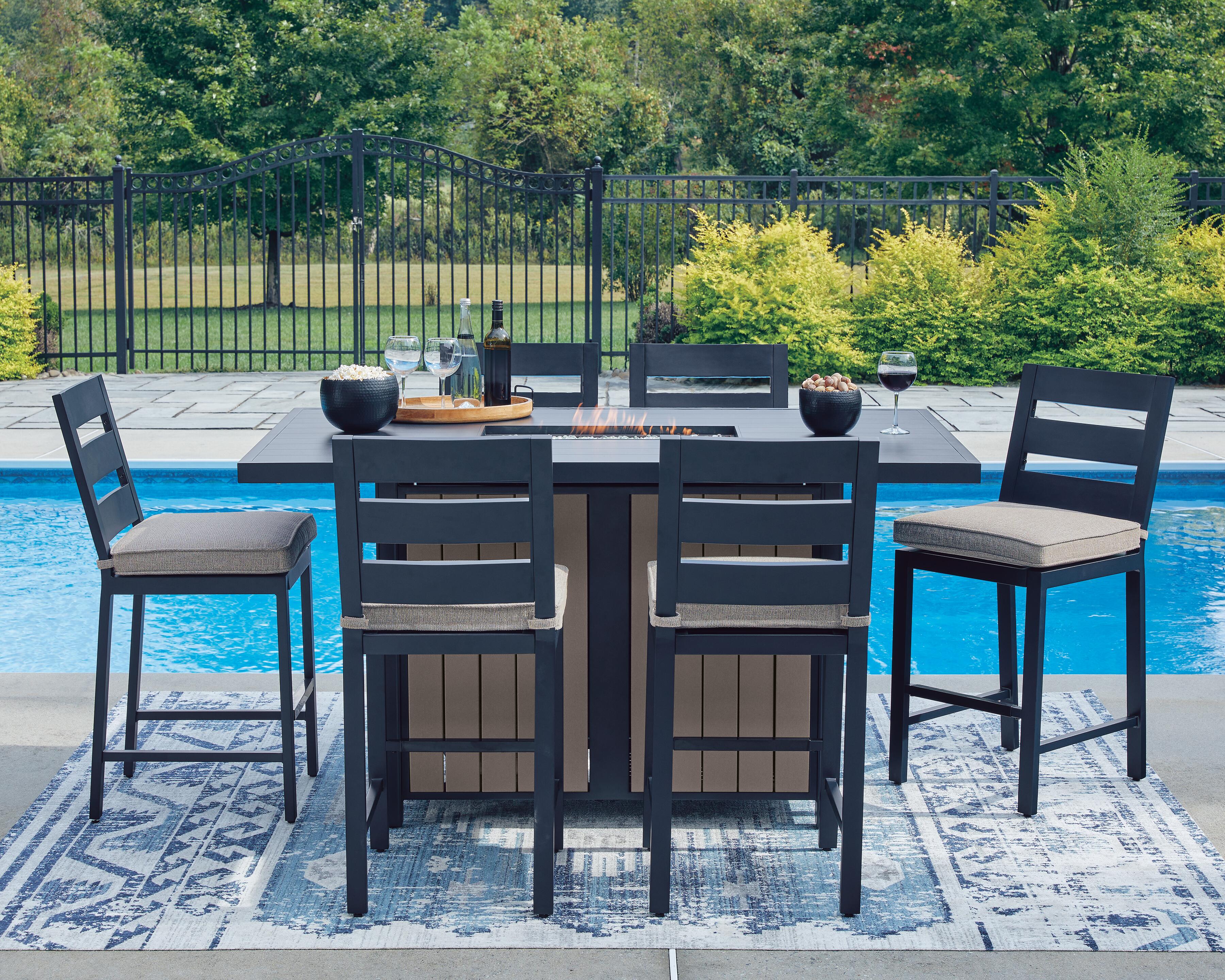 East Beach Outdoor Dining Set - Image 17