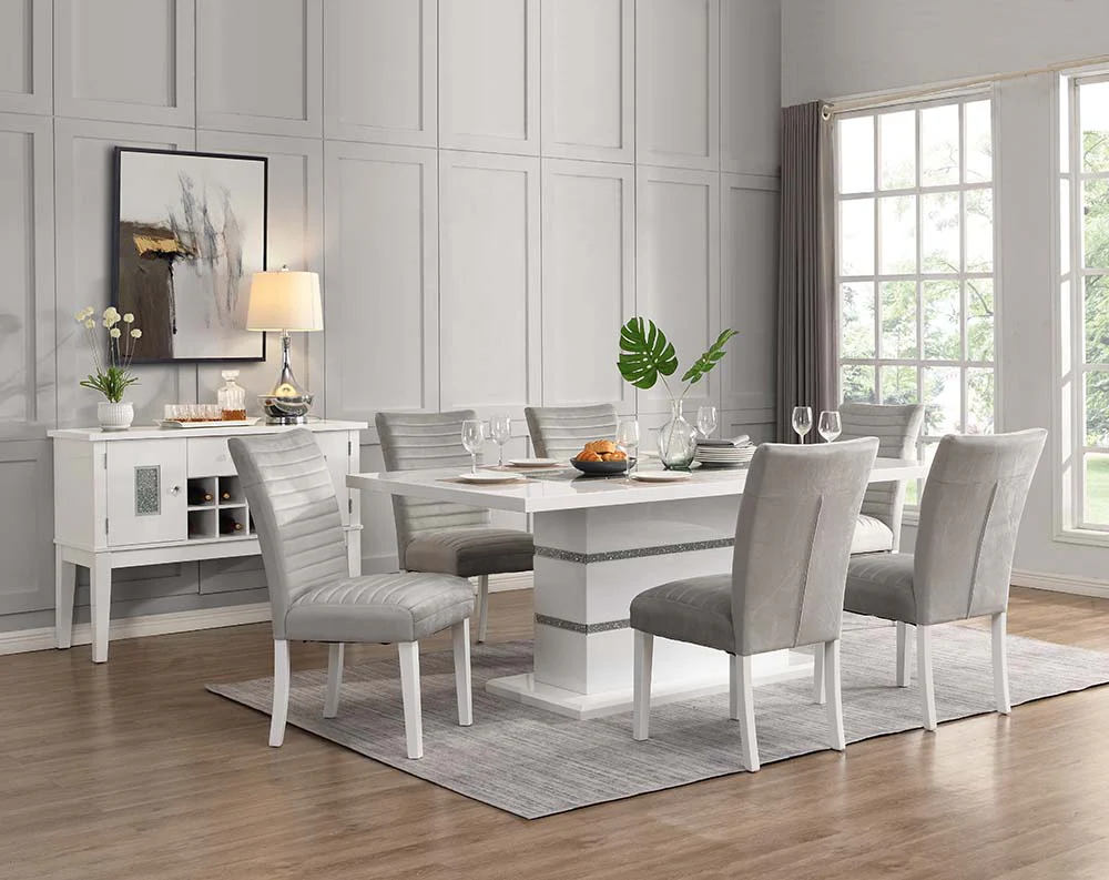 Elizaveta Dining Table w/Pedestal Base - Image 5