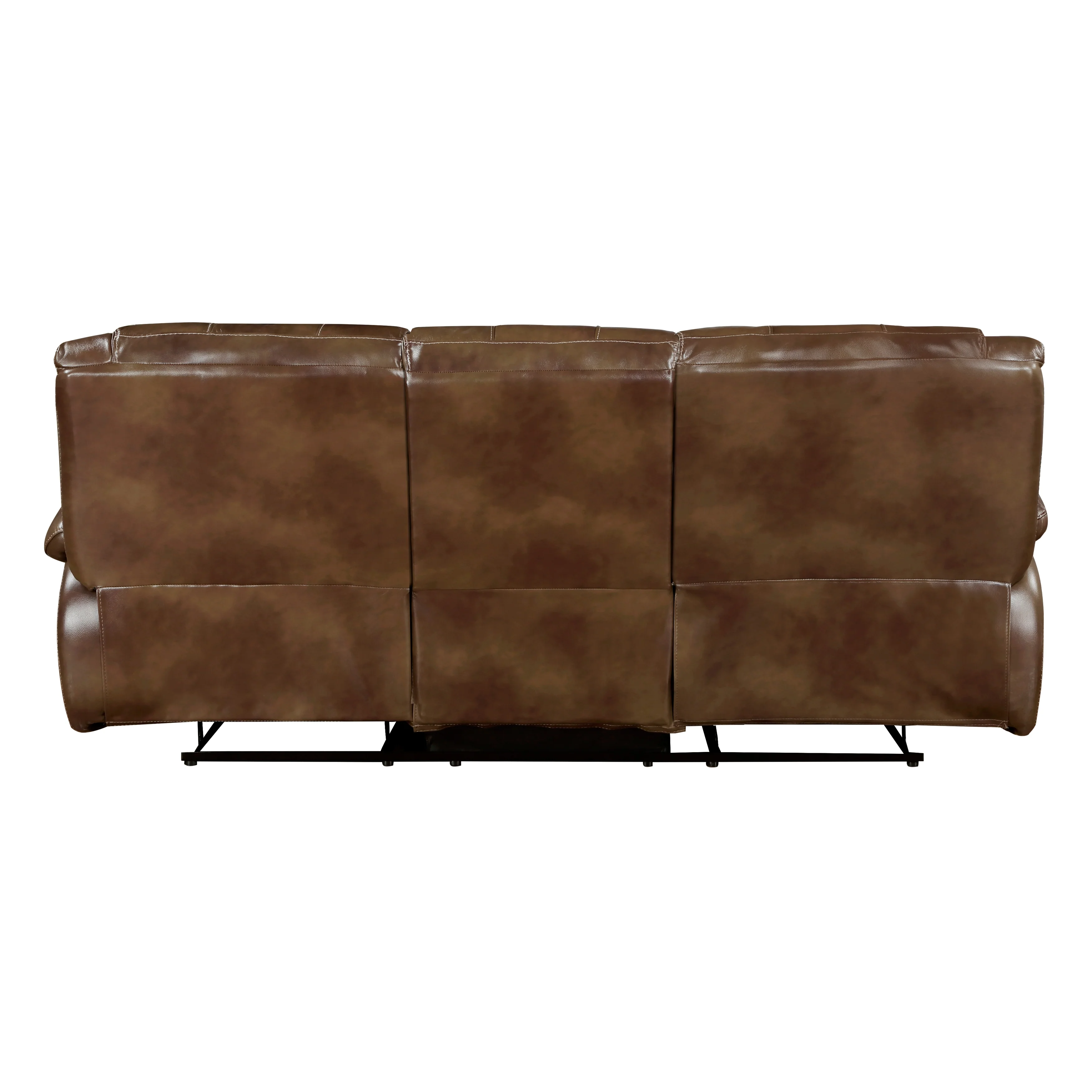 Ellicott Double Reclining Sofa in Brown - 9639BR-3 - Image 3