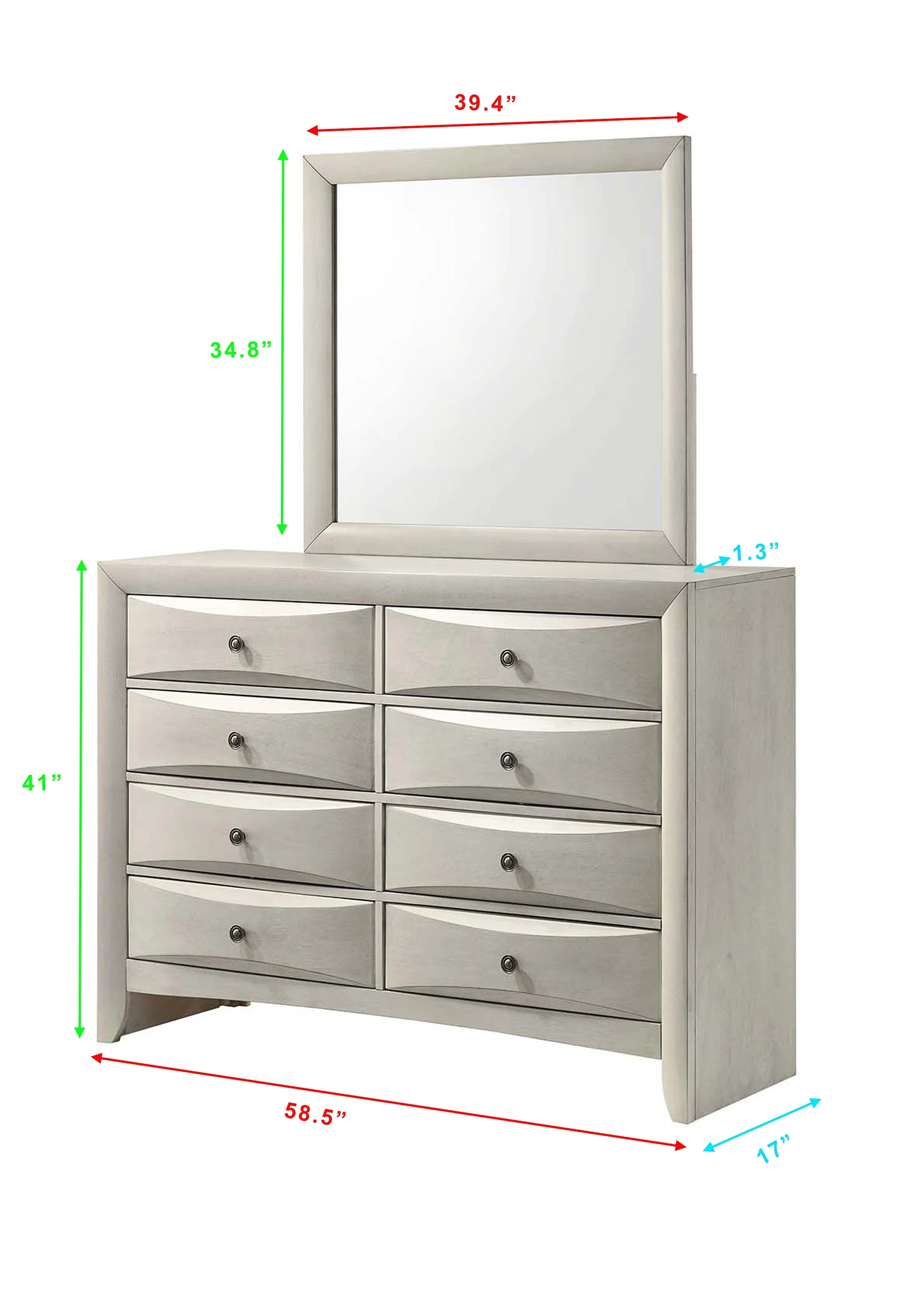 Emily 7pc Bedroom Set - Image 16