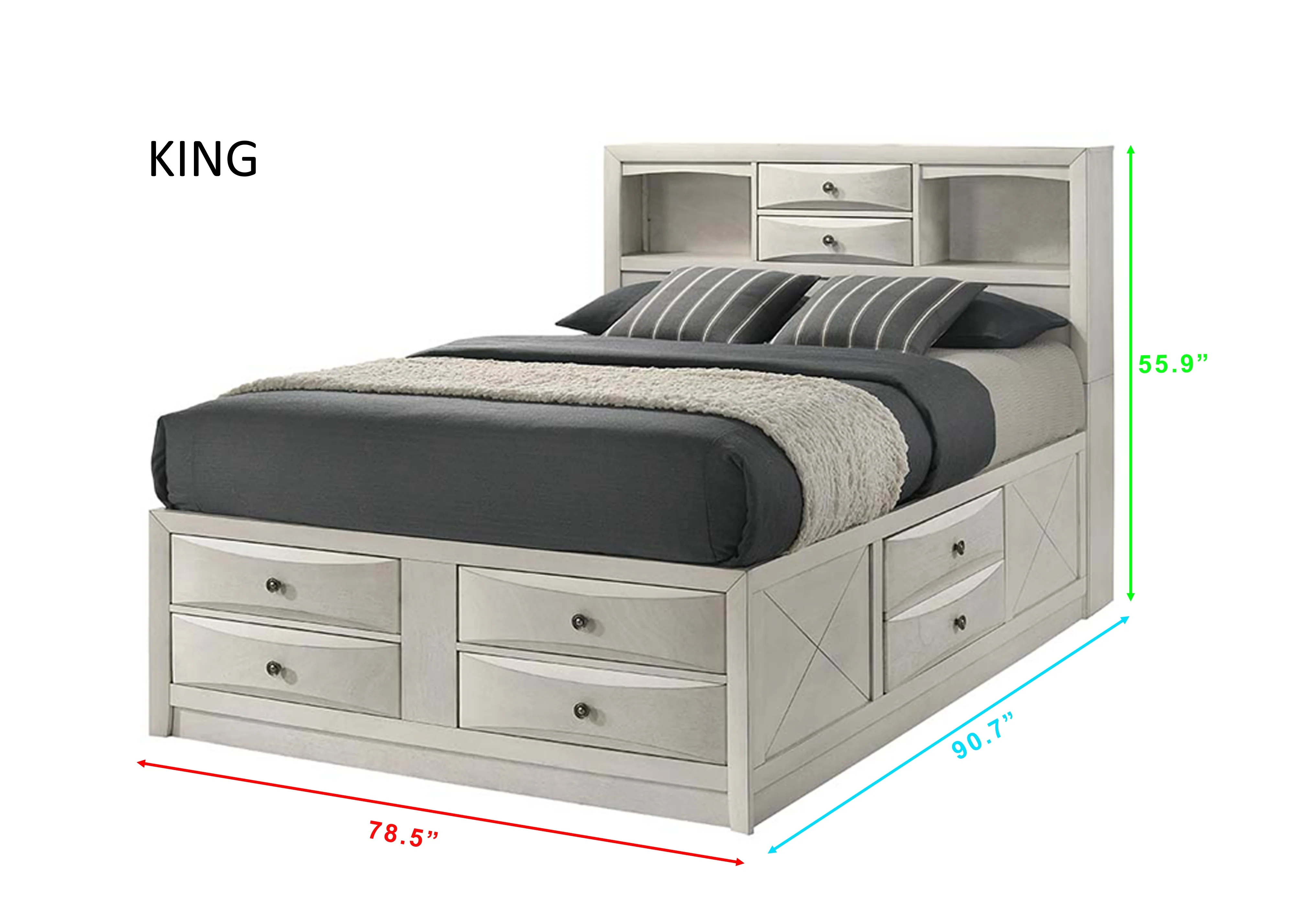 Emily 7pc Bedroom Set - Image 22