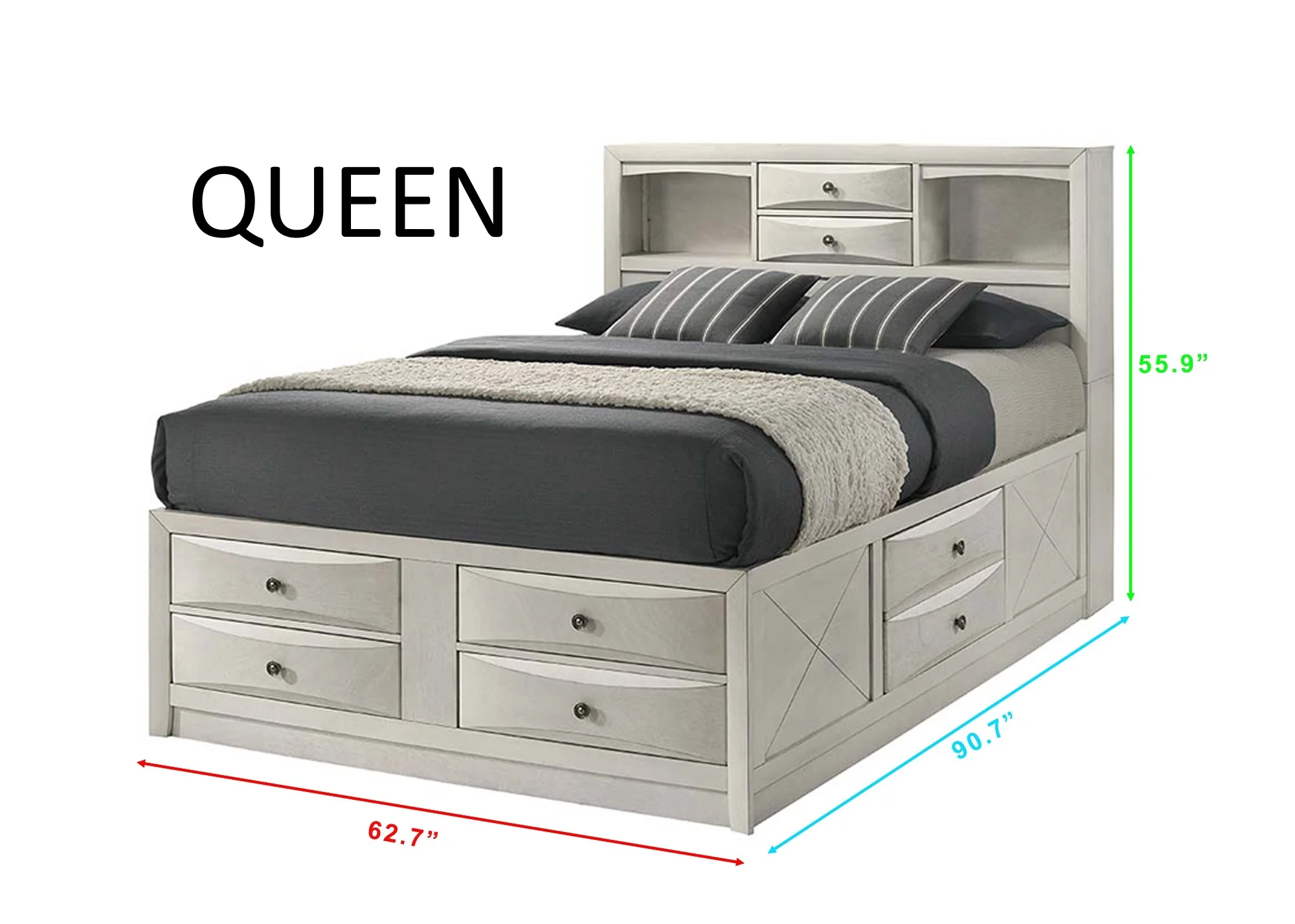 Emily 7pc Bedroom Set - Image 23