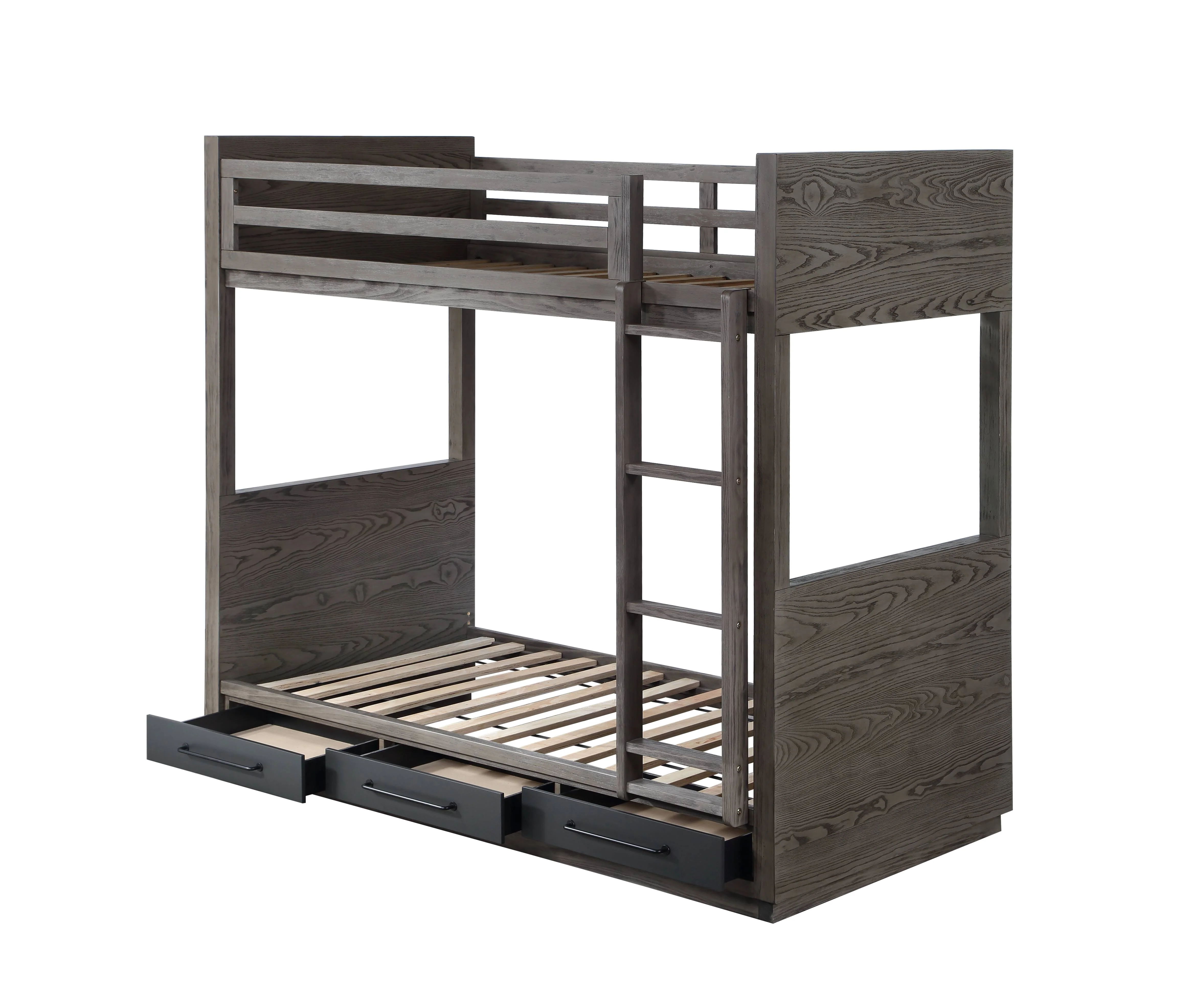 Estevon Bunk Bed (T/T) w/Storage - Image 11