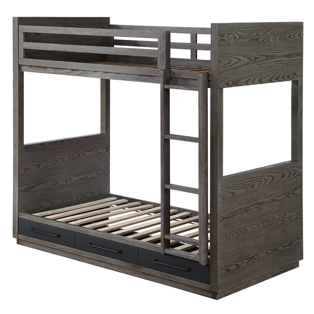 Estevon Bunk Bed (T/T) w/Storage - Image 2