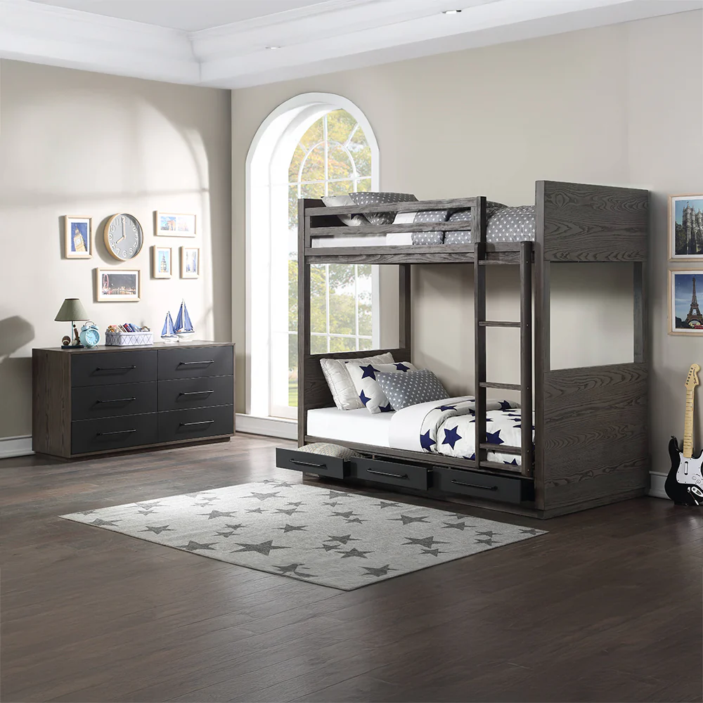Estevon Bunk Bed (T/T) w/Storage - Image 7