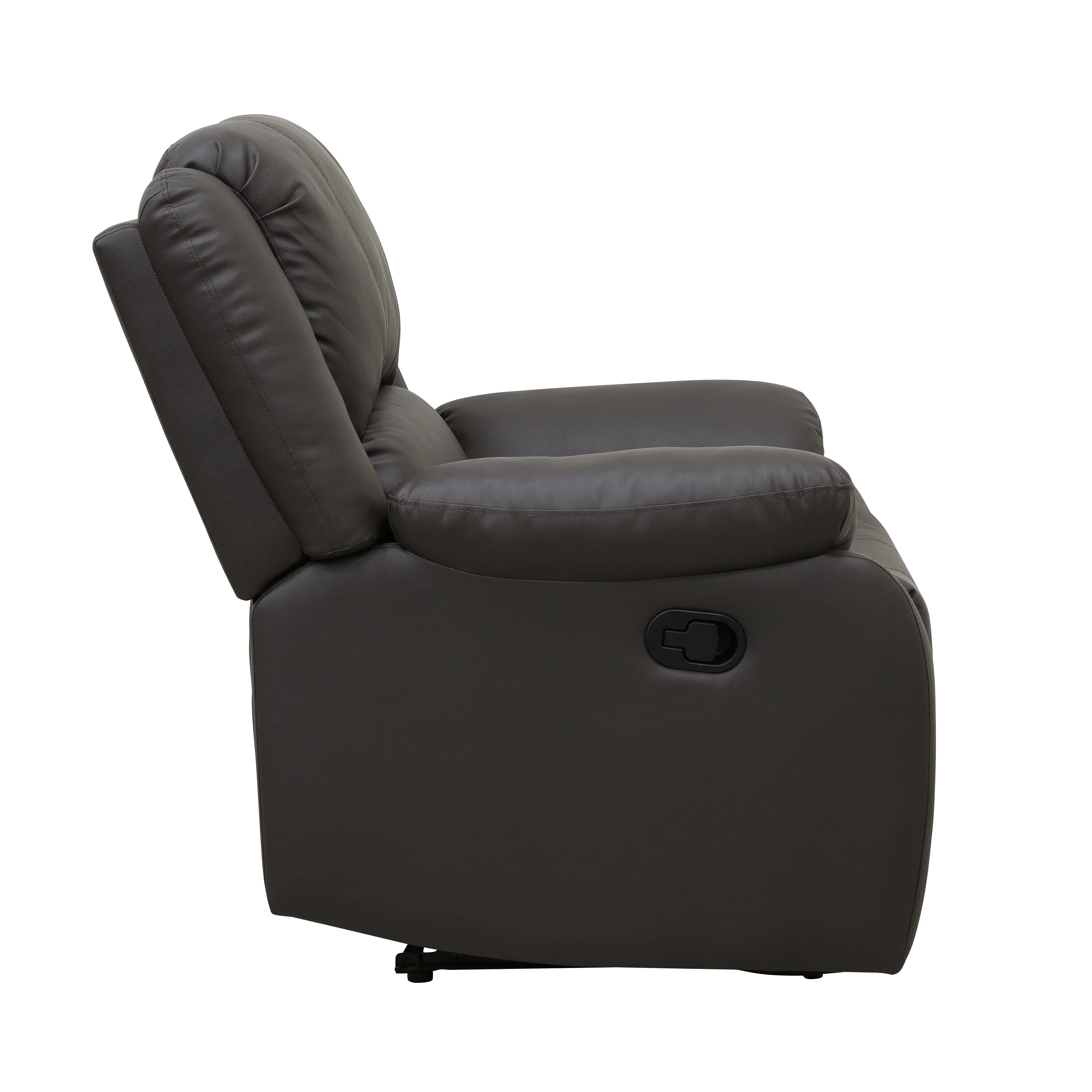 Fairview Reclining Chair in Brown - 8526DBPU-1 - Image 3