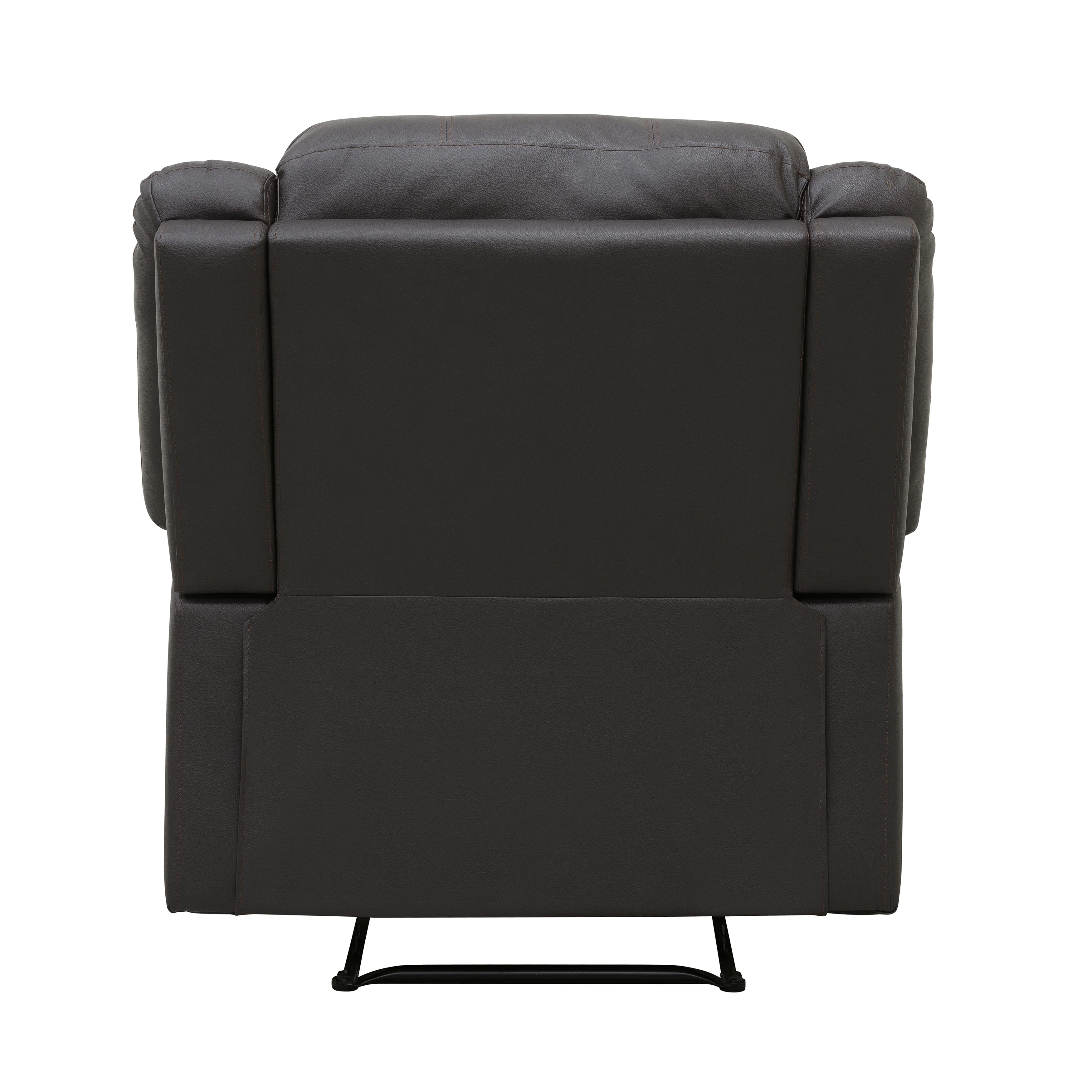Fairview Reclining Chair in Brown - 8526DBPU-1 - Image 4