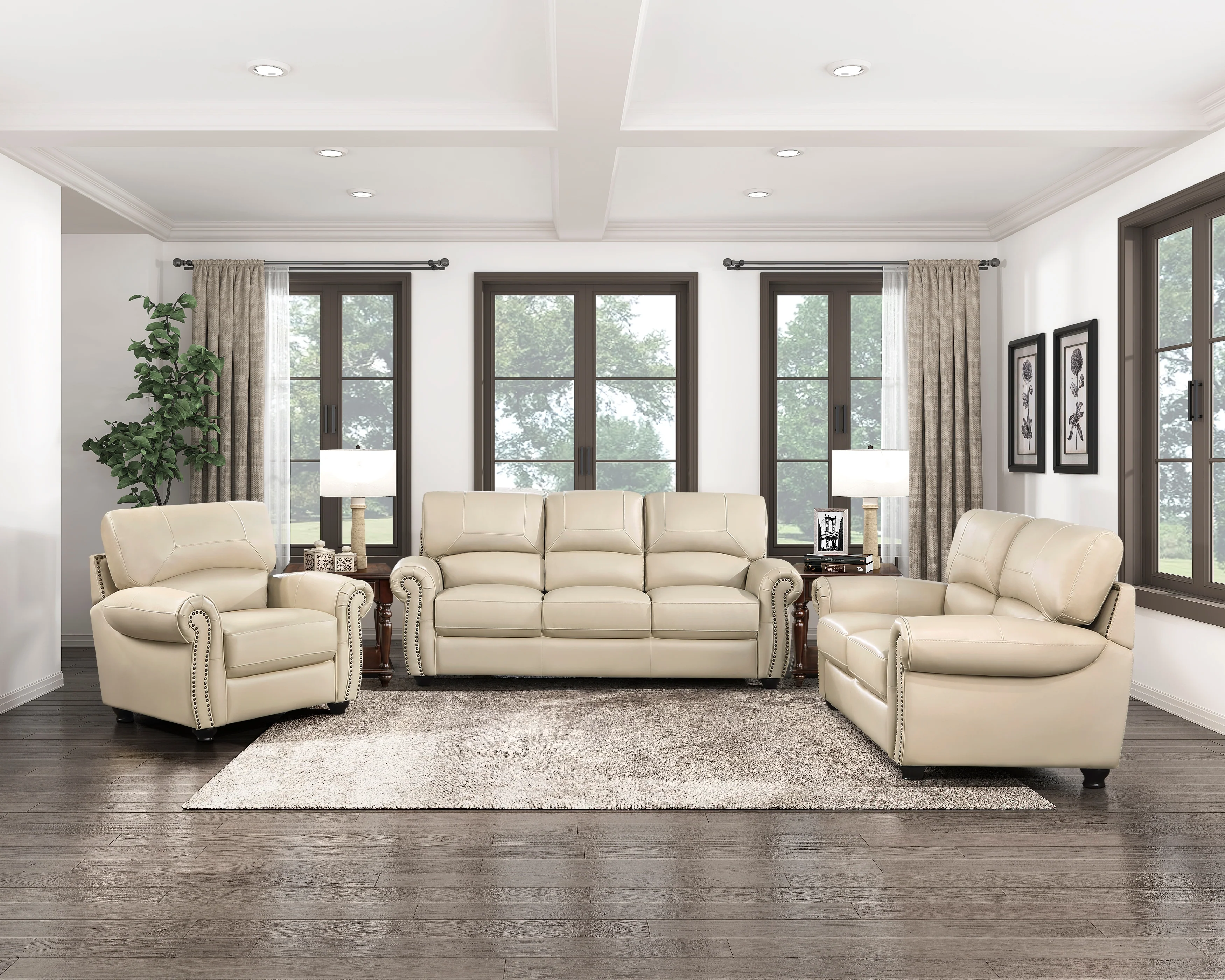Foxborough Chair in Cream - 9269CR-1 - Image 5