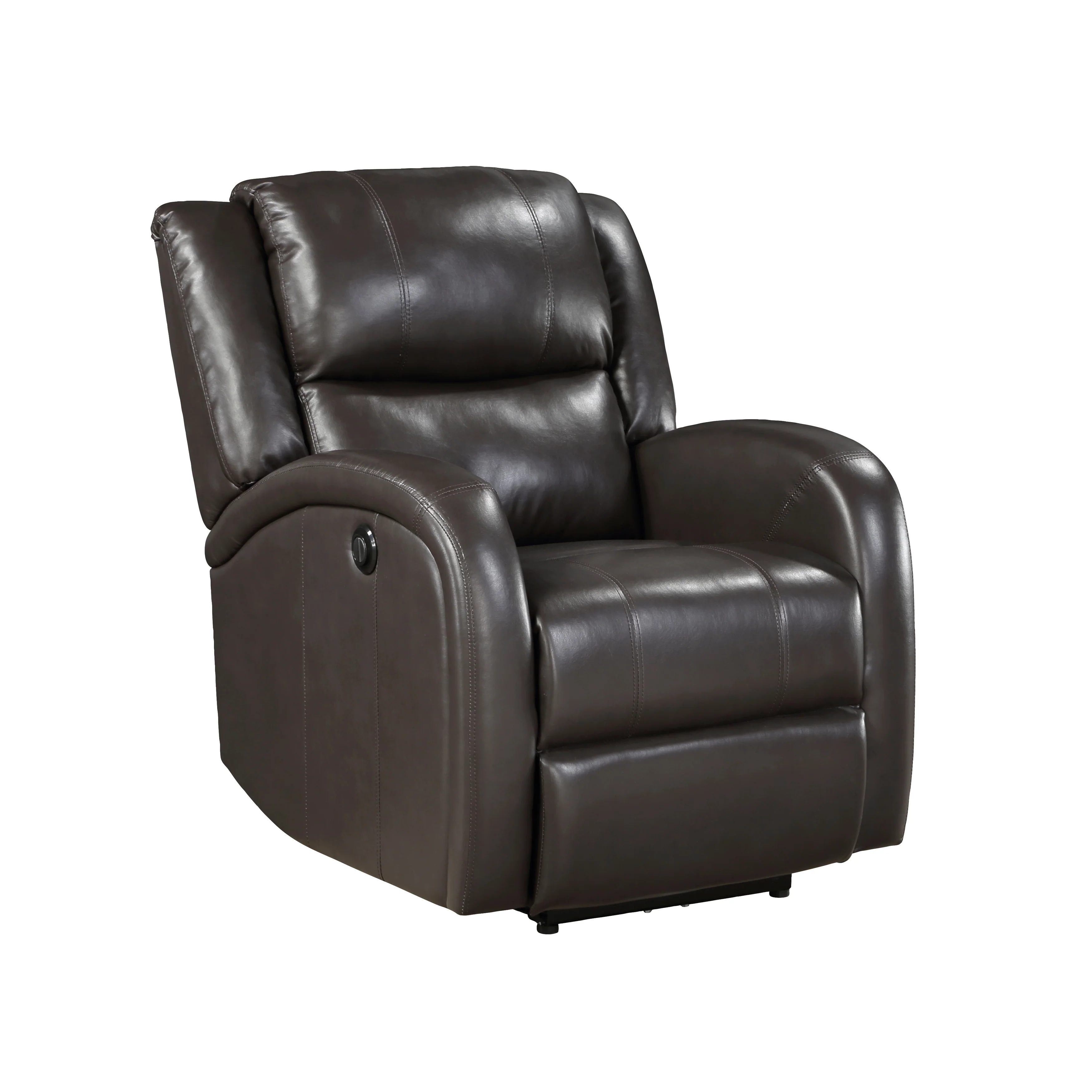 Foxcroft Power Reclining Chair in Brown - 9316PUBR-1PW - Image 2