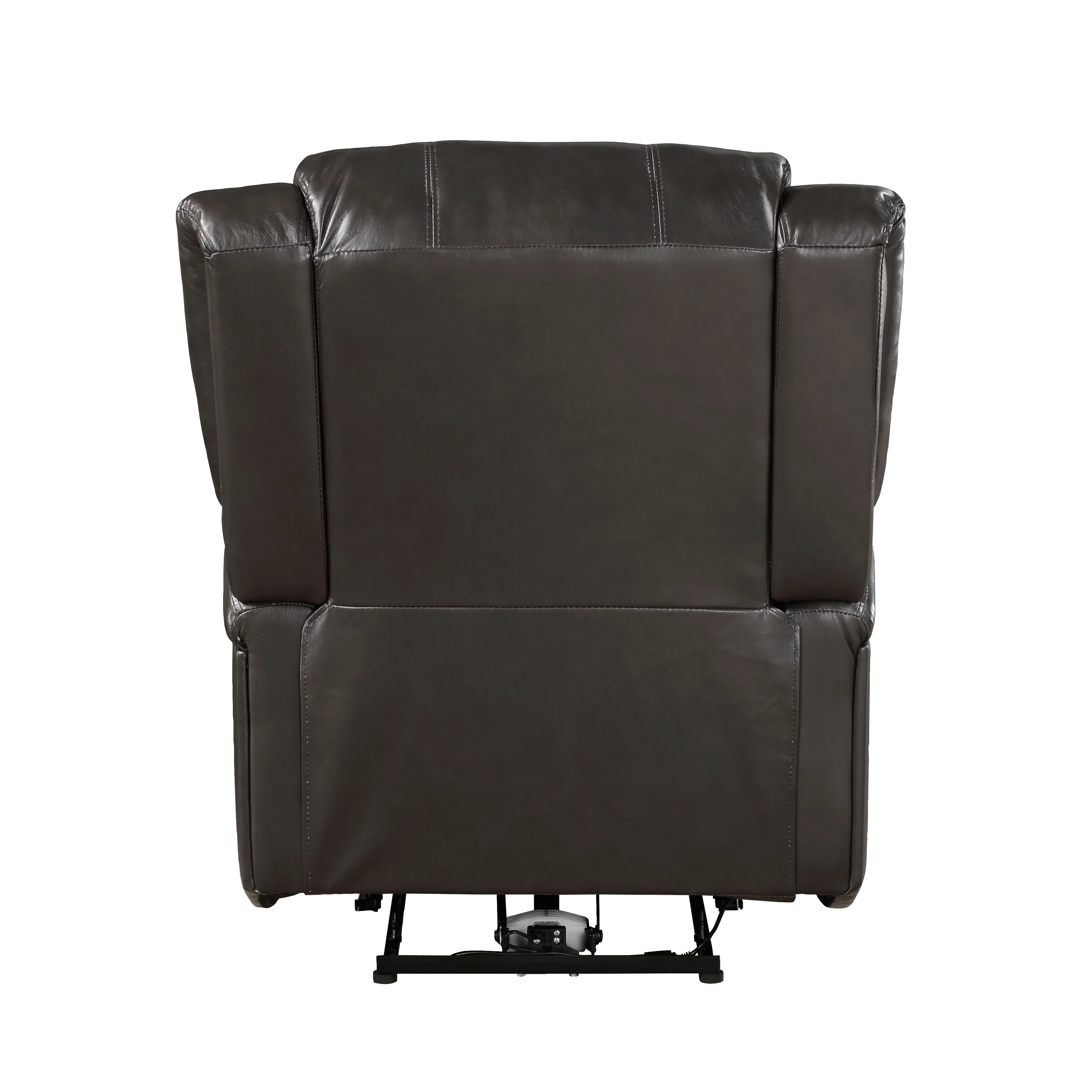 Foxcroft Power Reclining Chair in Brown - 9316PUBR-1PW - Image 4