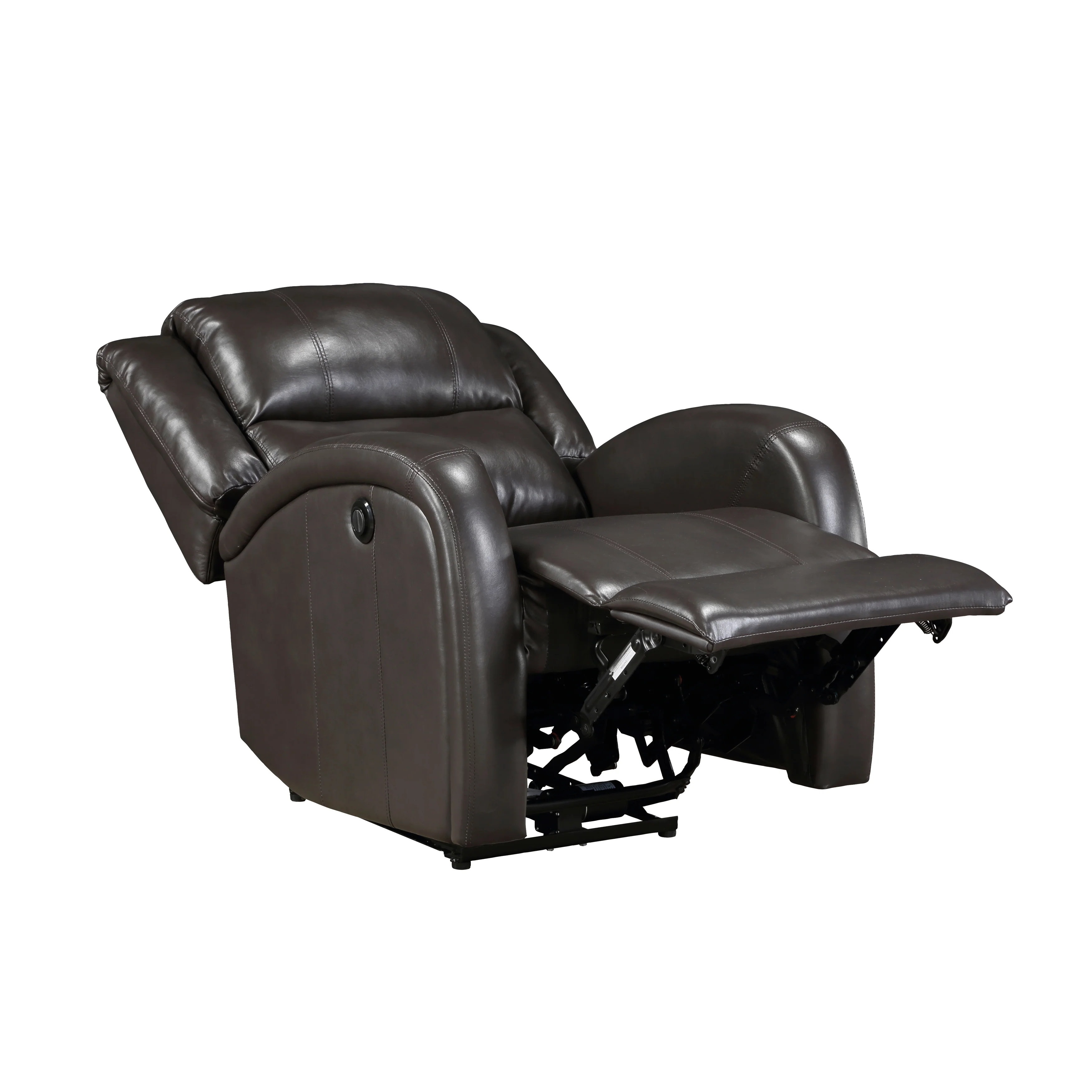 Foxcroft Power Reclining Chair in Brown - 9316PUBR-1PW - Image 5