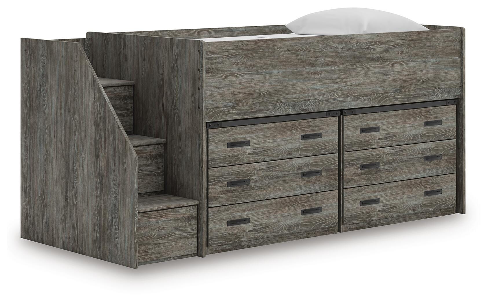 Frandern Loft Bed with Drawer Storage - Image 16